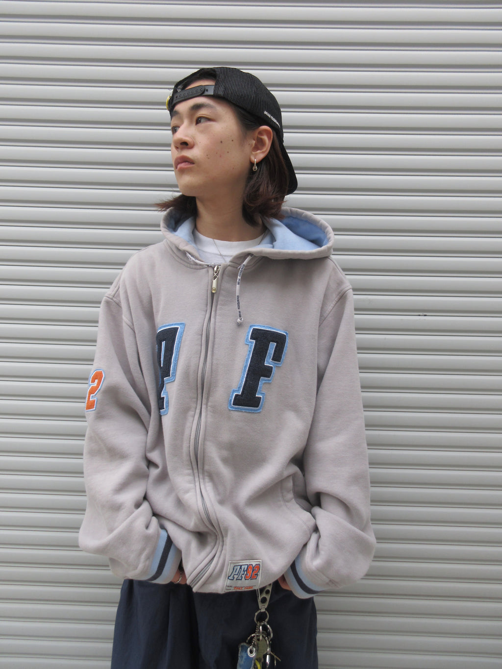 00s PHAT FARM Logo Design Zip Hoodie