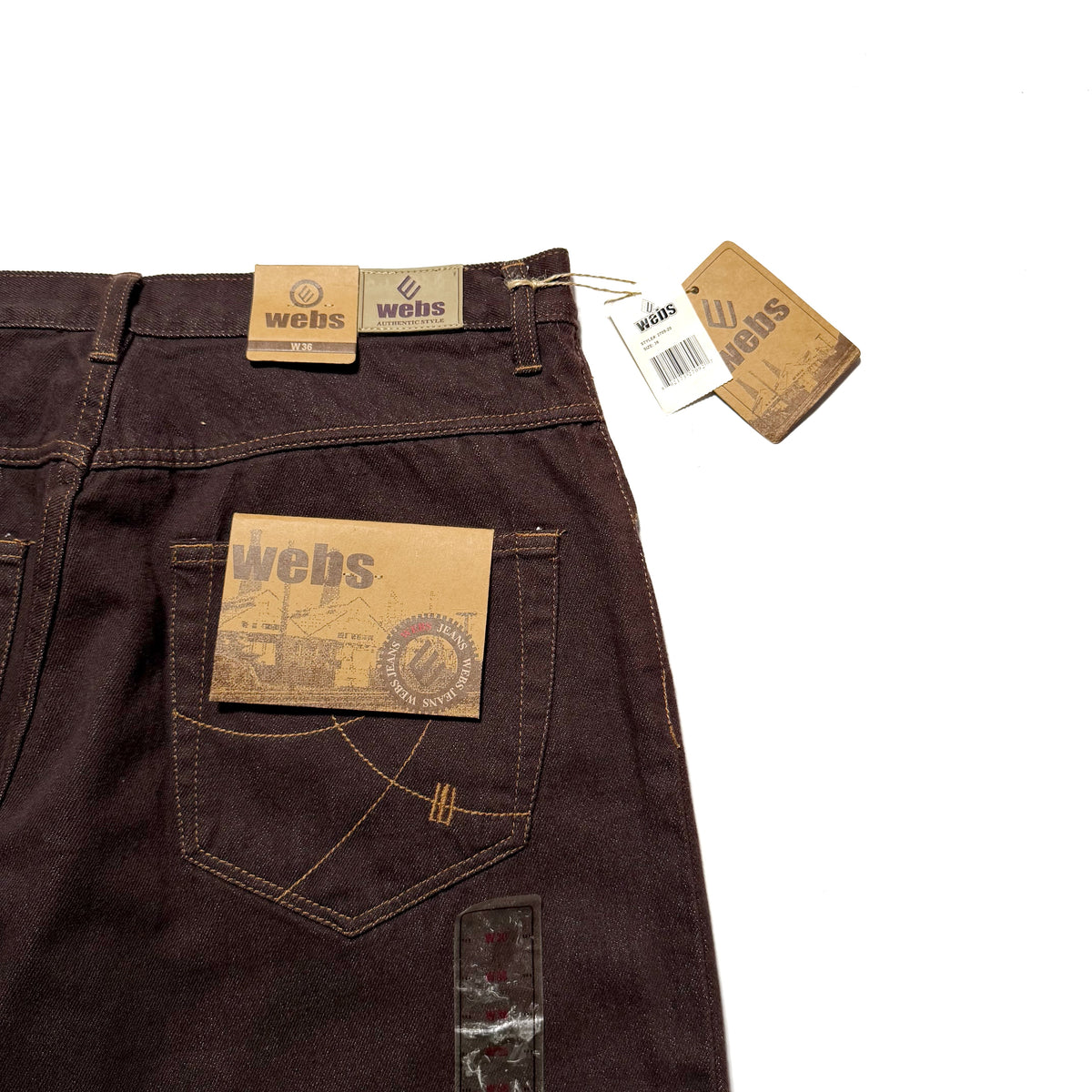 00s WEBS Cropped Denim Shorts