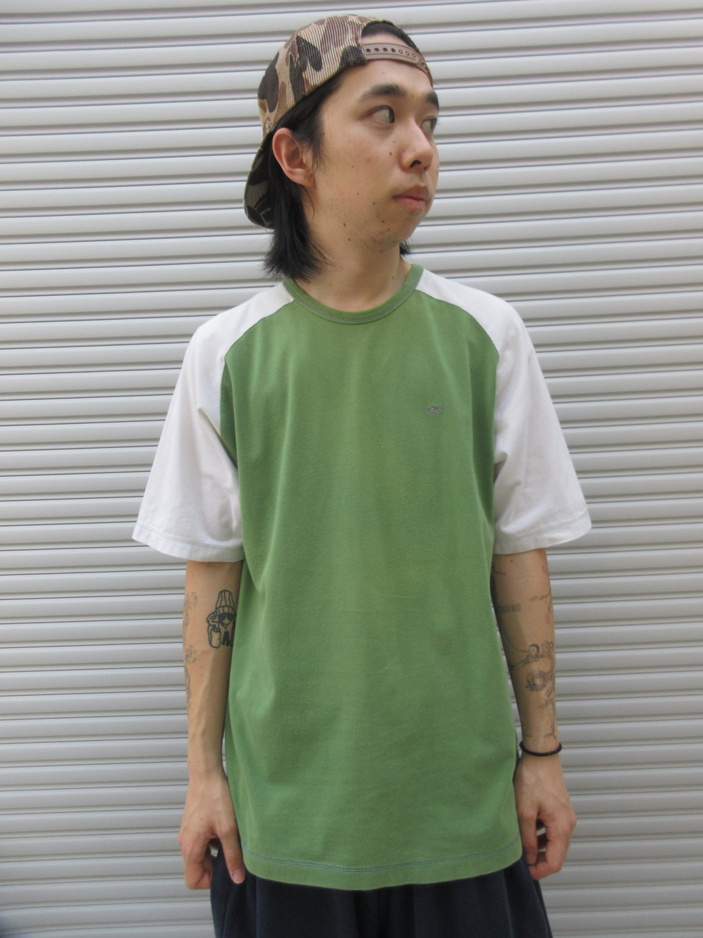 00s O'Neill Two-tone Logo Tee