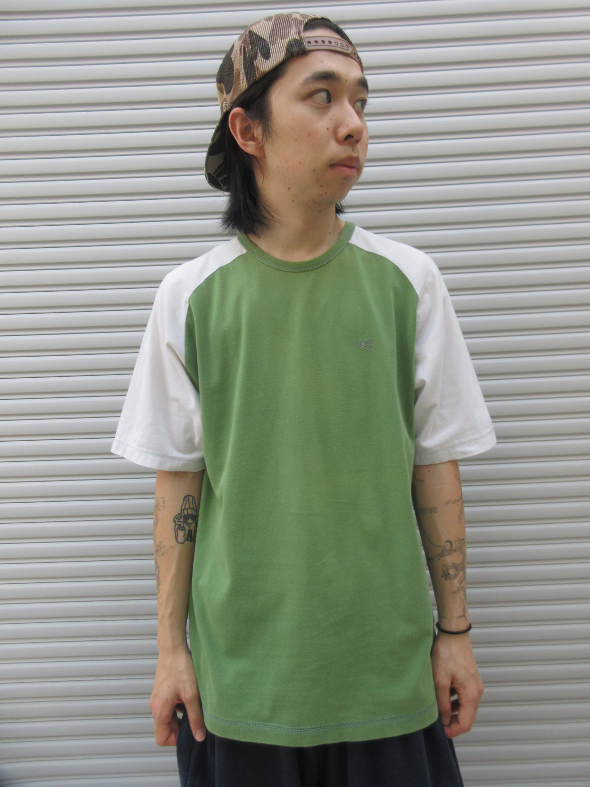 00s O'Neill Two-tone Logo Tee