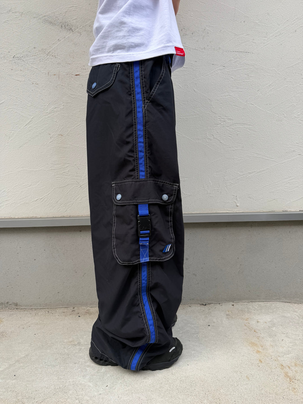 90s MAC GEAR Baggy Nylon Pants