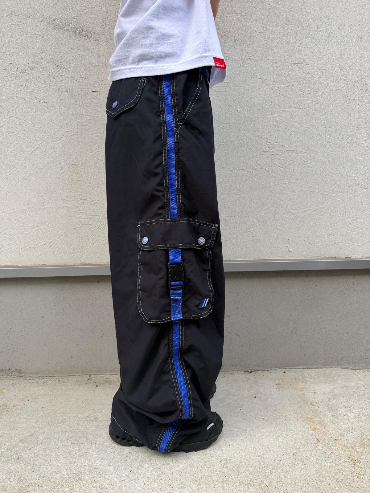 90s MAC GEAR Baggy Nylon Pants