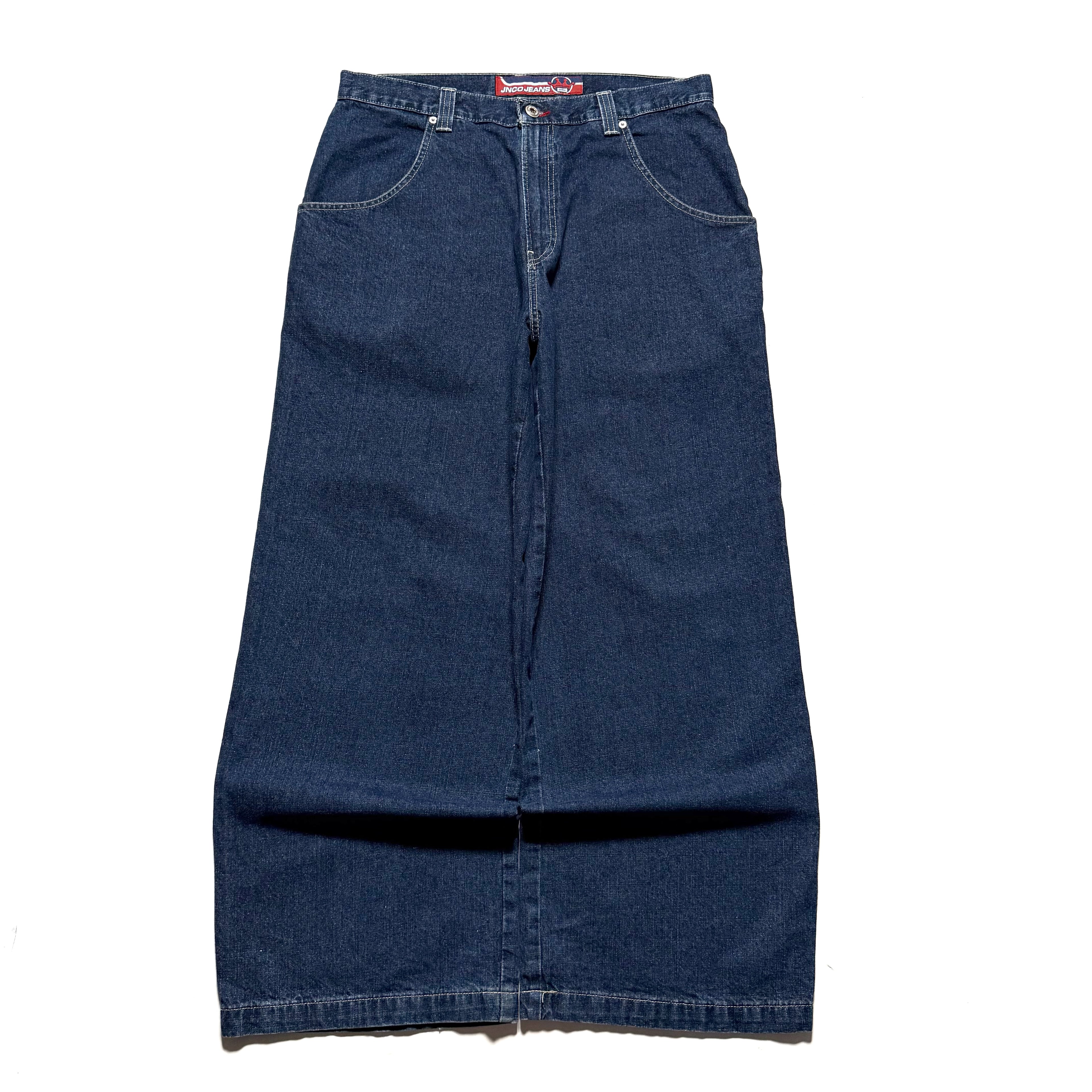 90~00s JNCO JEANS Logo Embroidered Hyper Baggy Denim