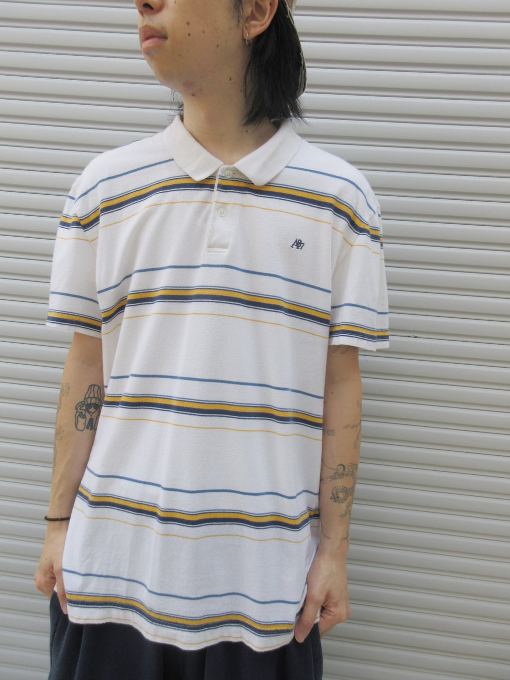 00s AEROPOSTALE Border Polo