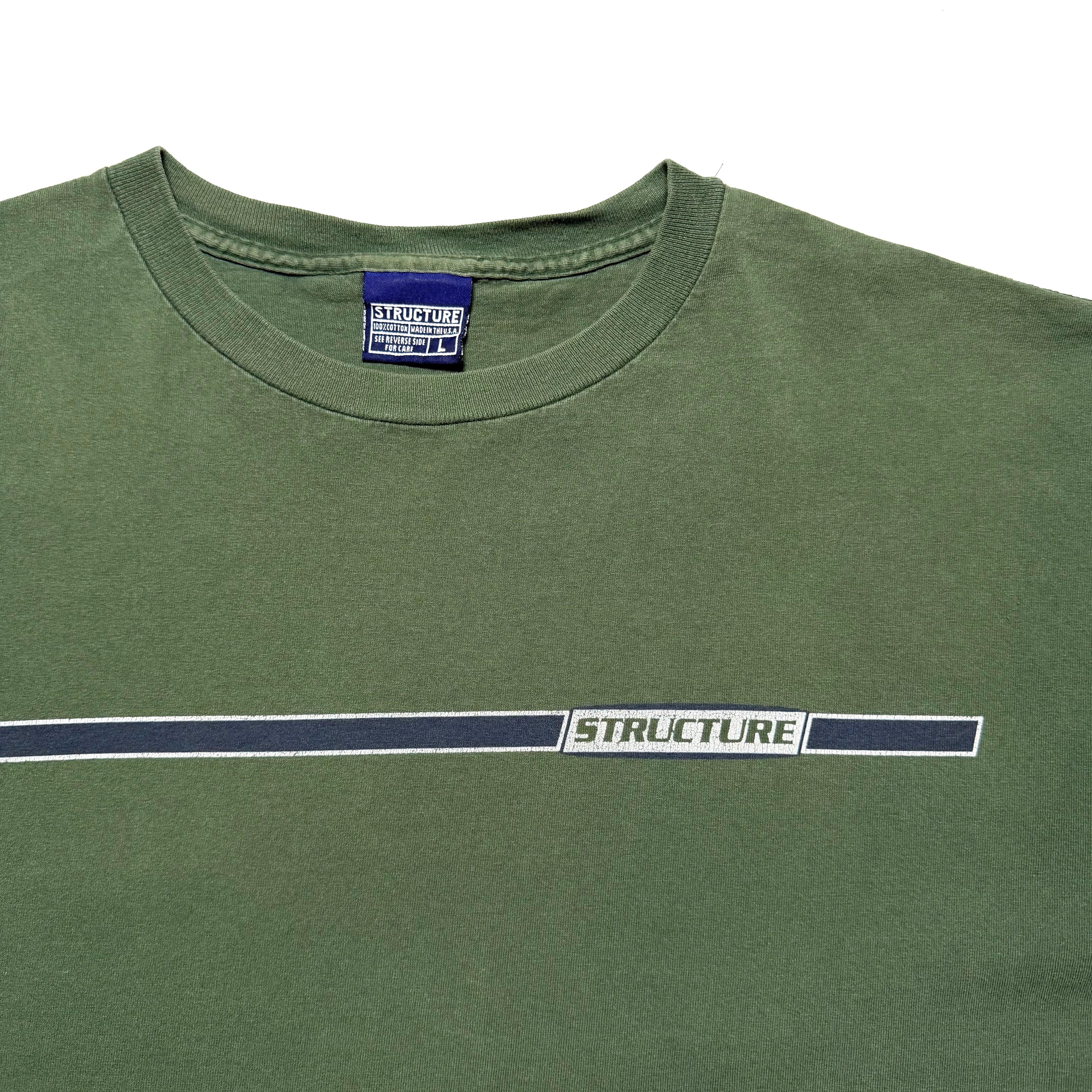 00s STRUCTURE Logo Graphic Tee