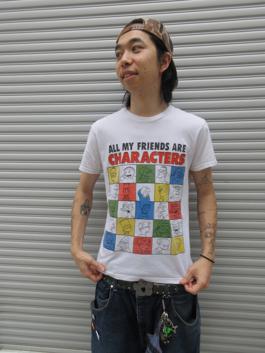 00s Simpsons Album Tee