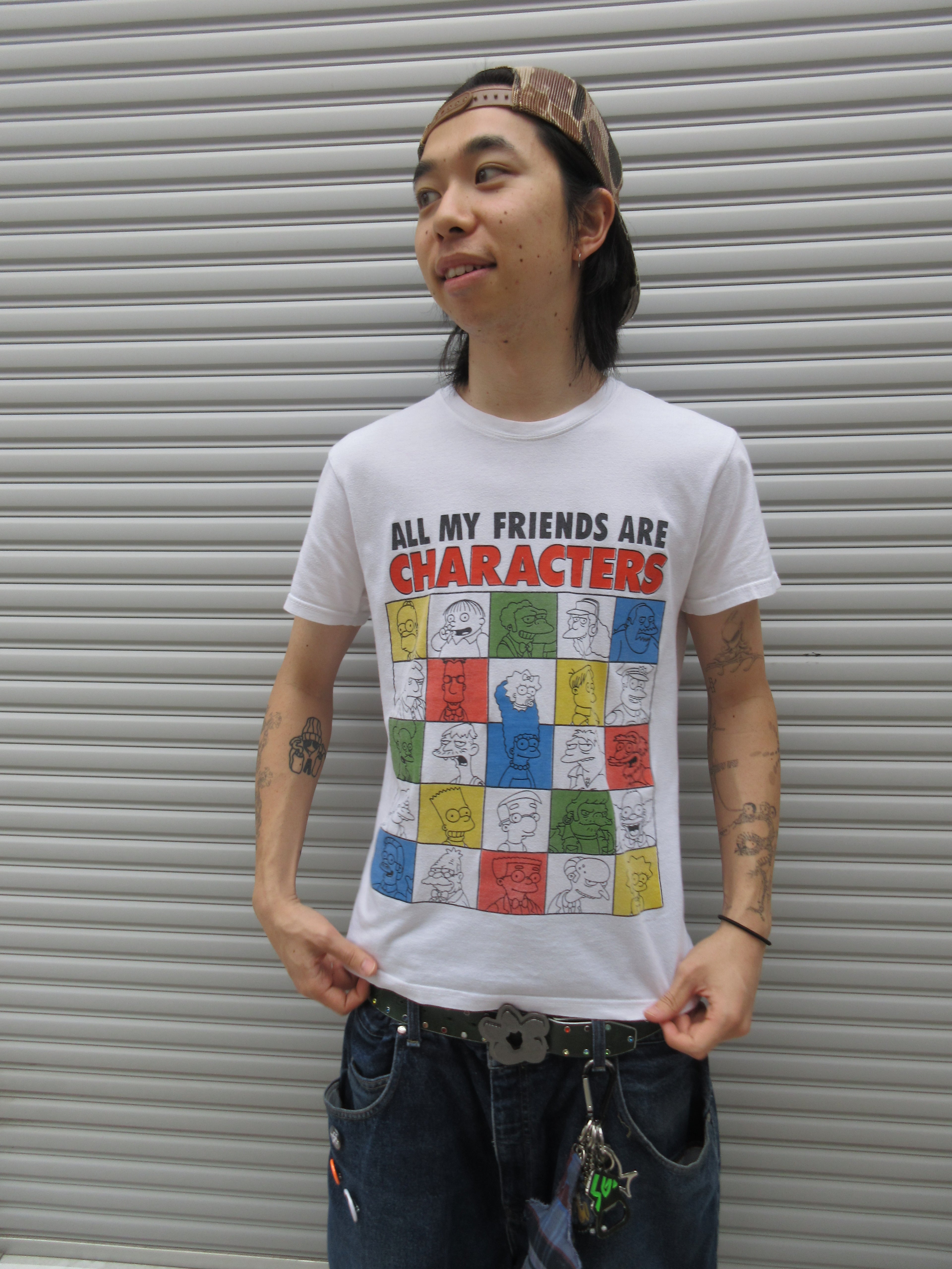 00s Simpsons Album Tee