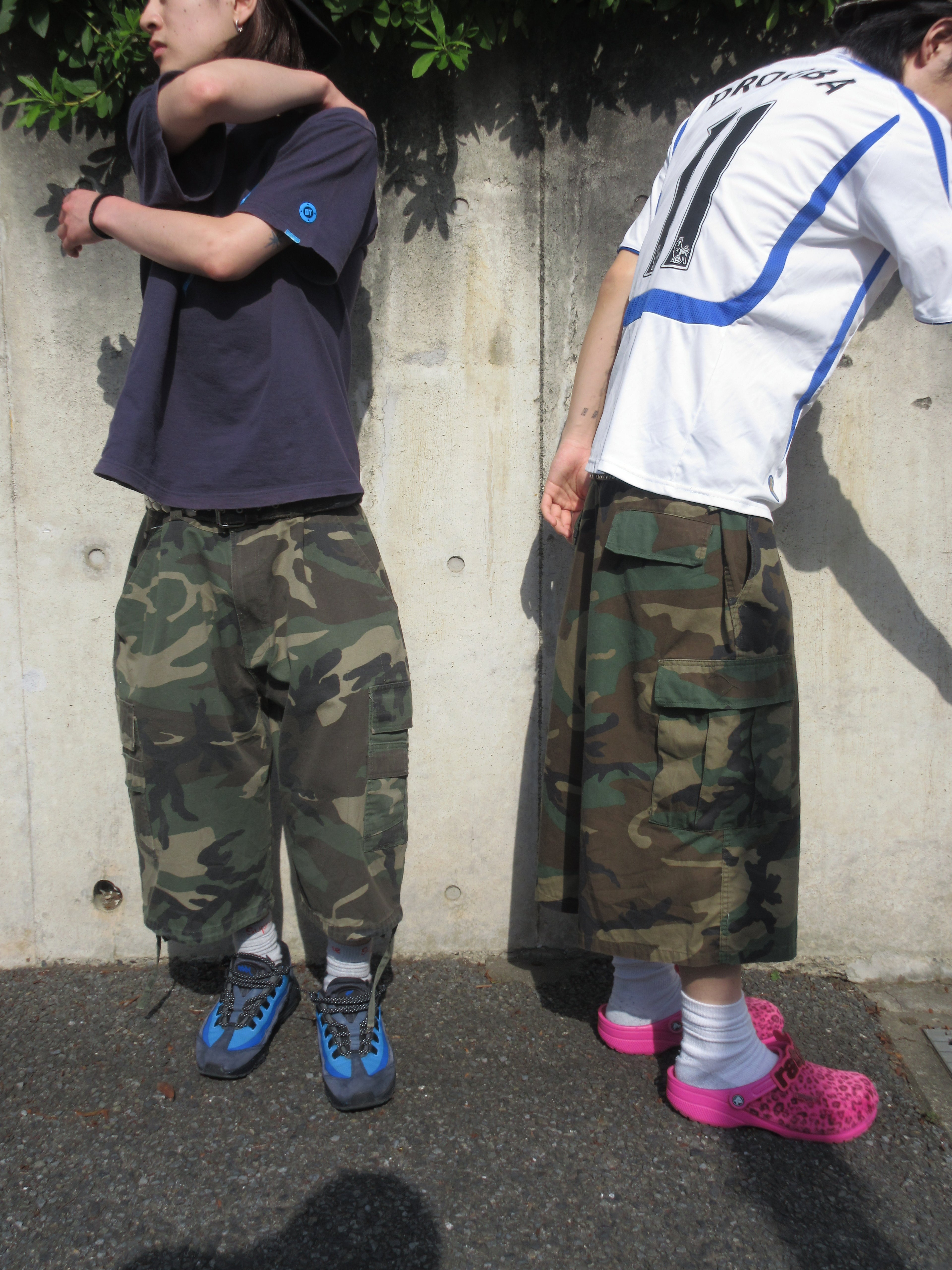 00s MANHATTAN Camo Cargoshorts
