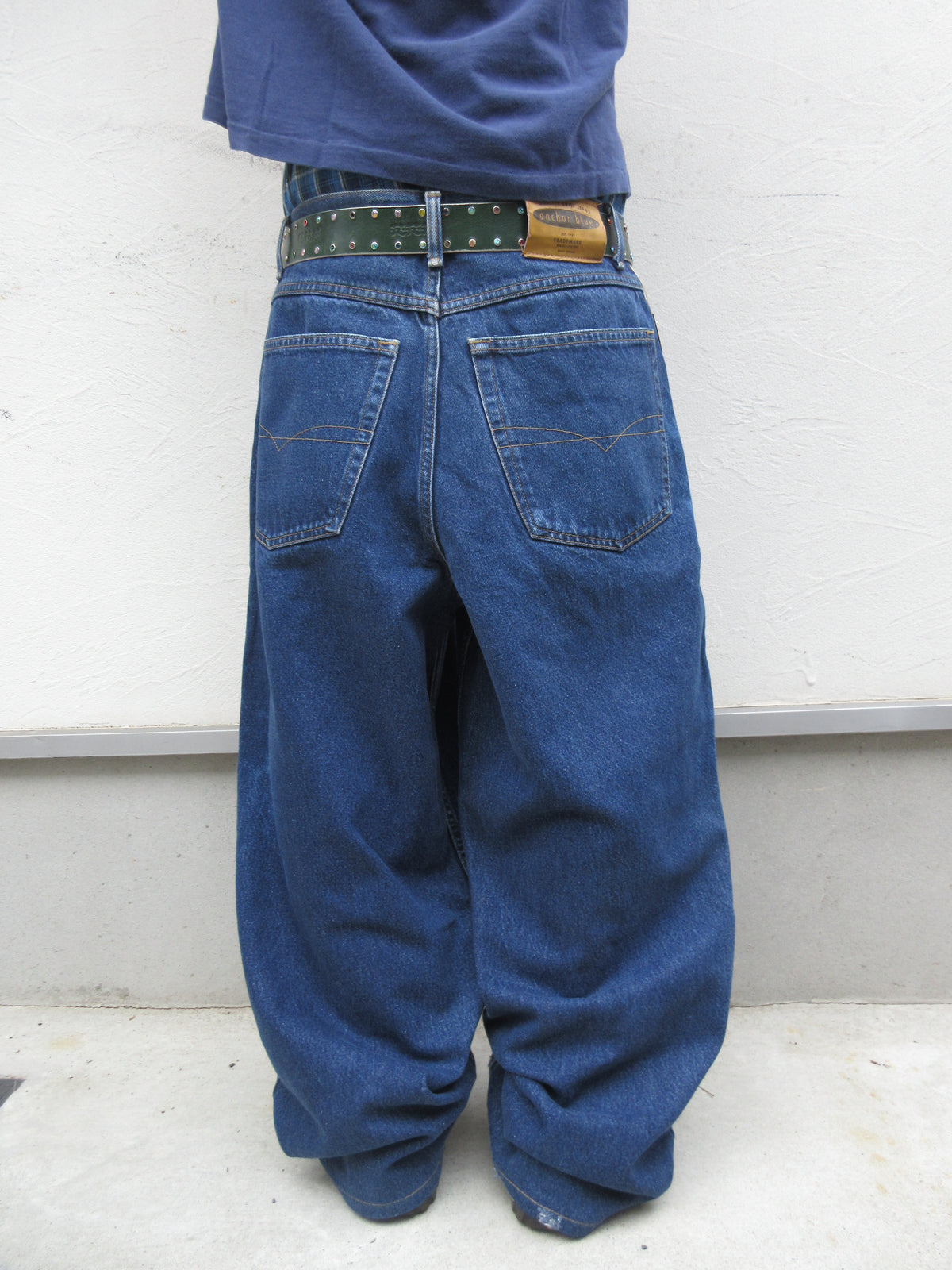 00s Anchor Blue BEYOND BAGGY Denim