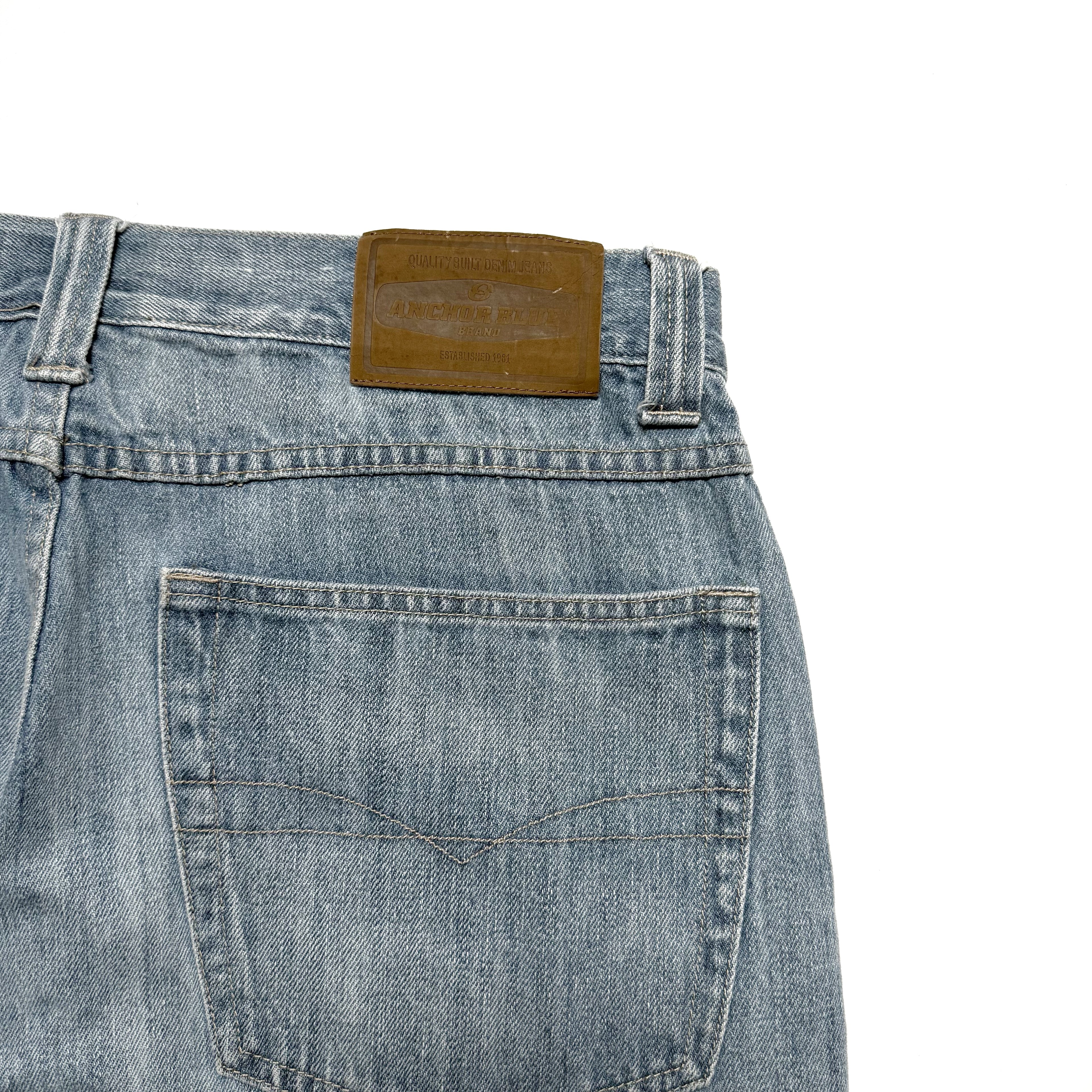 00s Anchor Blue BEYOND BAGGY Denim