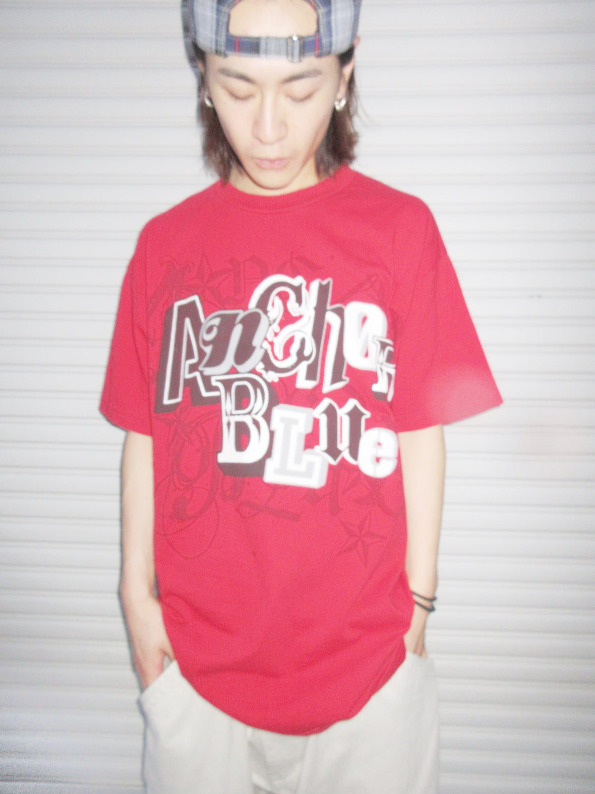 00s Anchor Blue Swag Logo Tee
