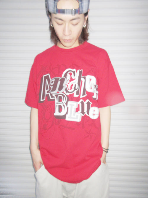 00s Anchor Blue Swag Logo Tee