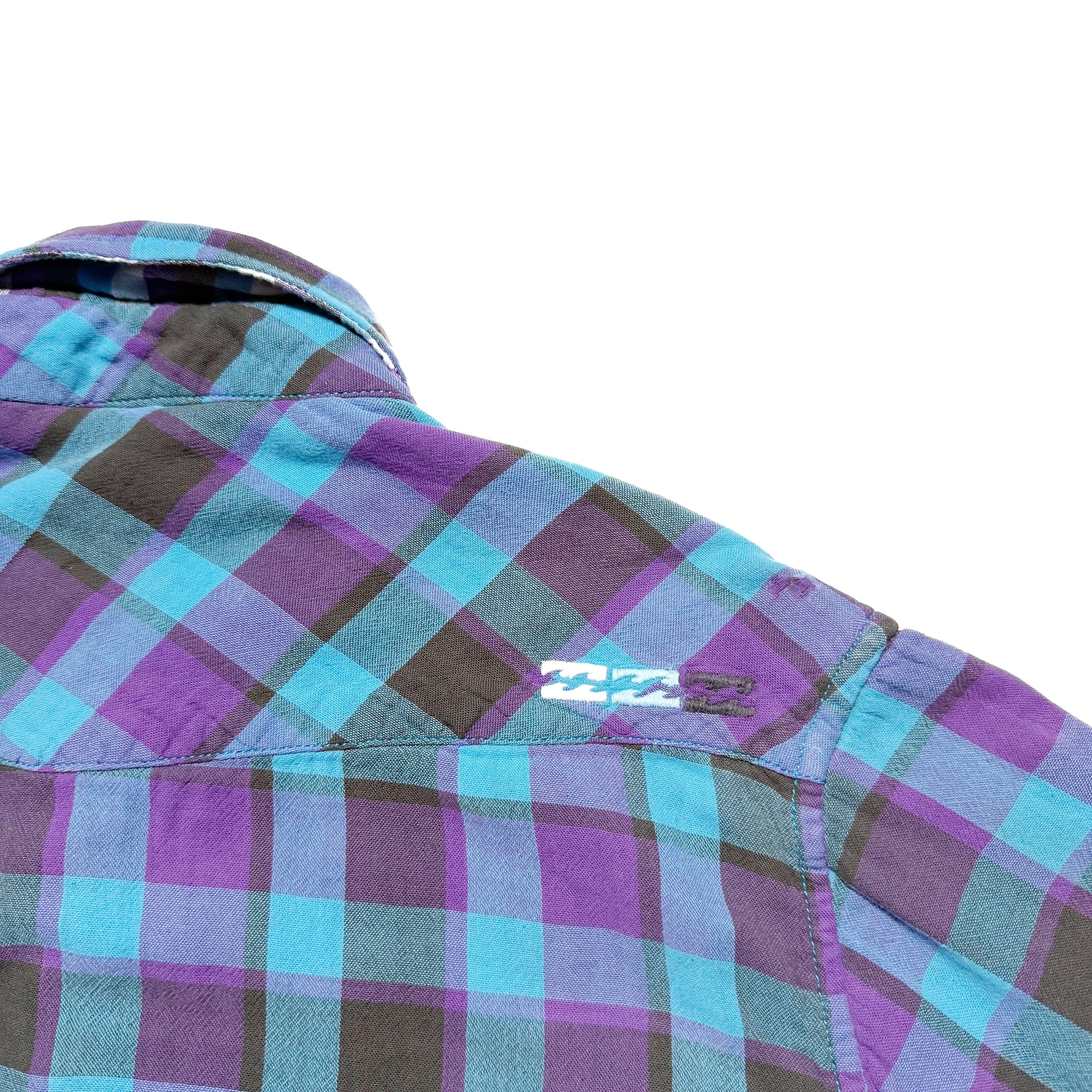00s BILLABONG Reversible Check S/S Shirts