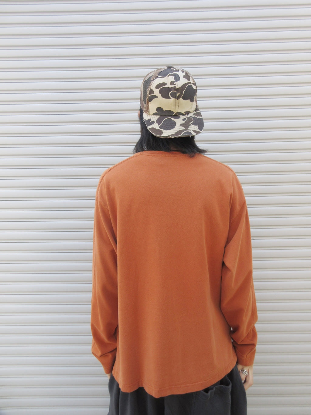 90~00s ROUTE66 Lining Design L/S Tee