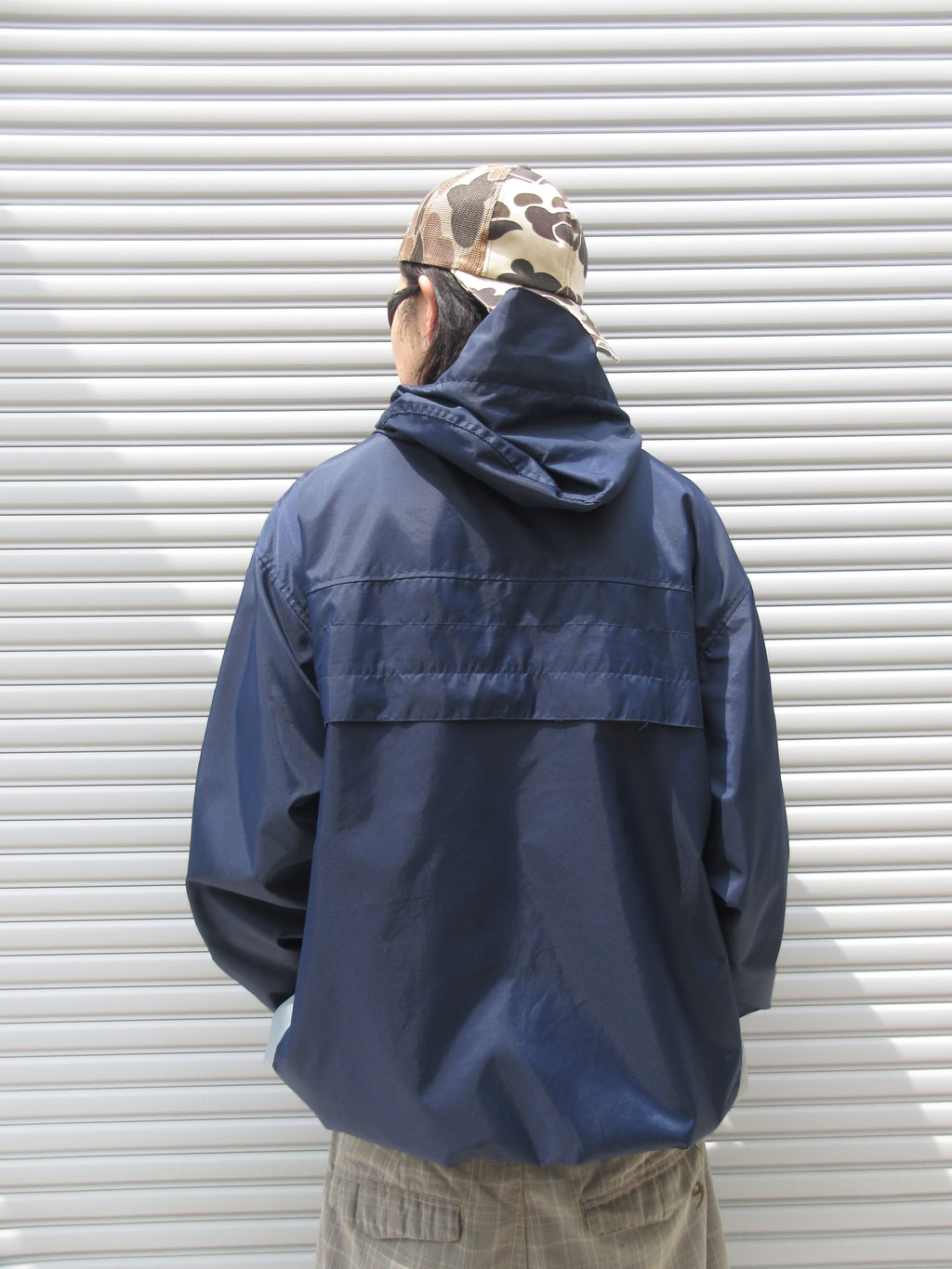 00s NO BOUNDARIES Design Nylon Jacket