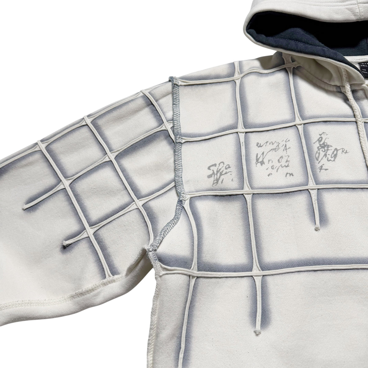 00s SIMON VALENTE Design Zipup Hoodie