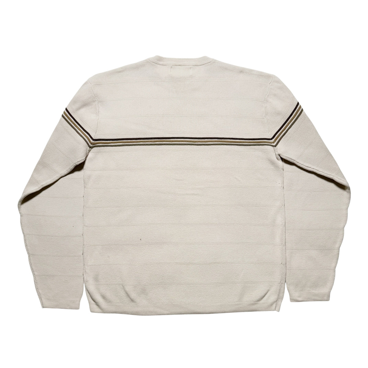00s ROUTE66 Border Lining Knit Sweater
