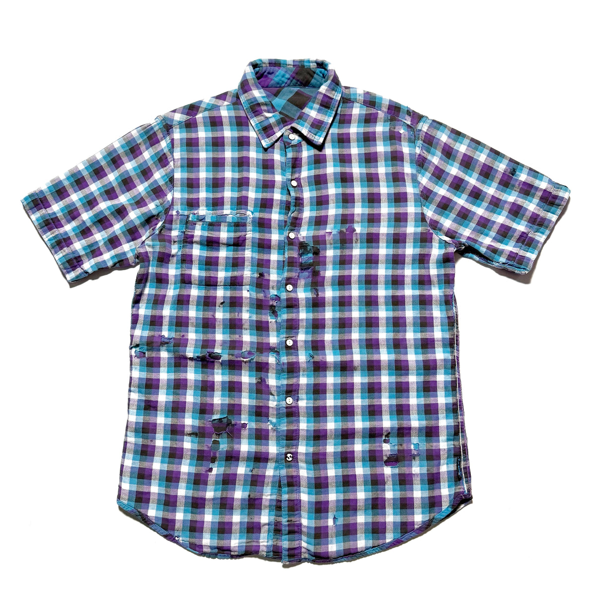 00s BILLABONG Reversible Check S/S Shirts