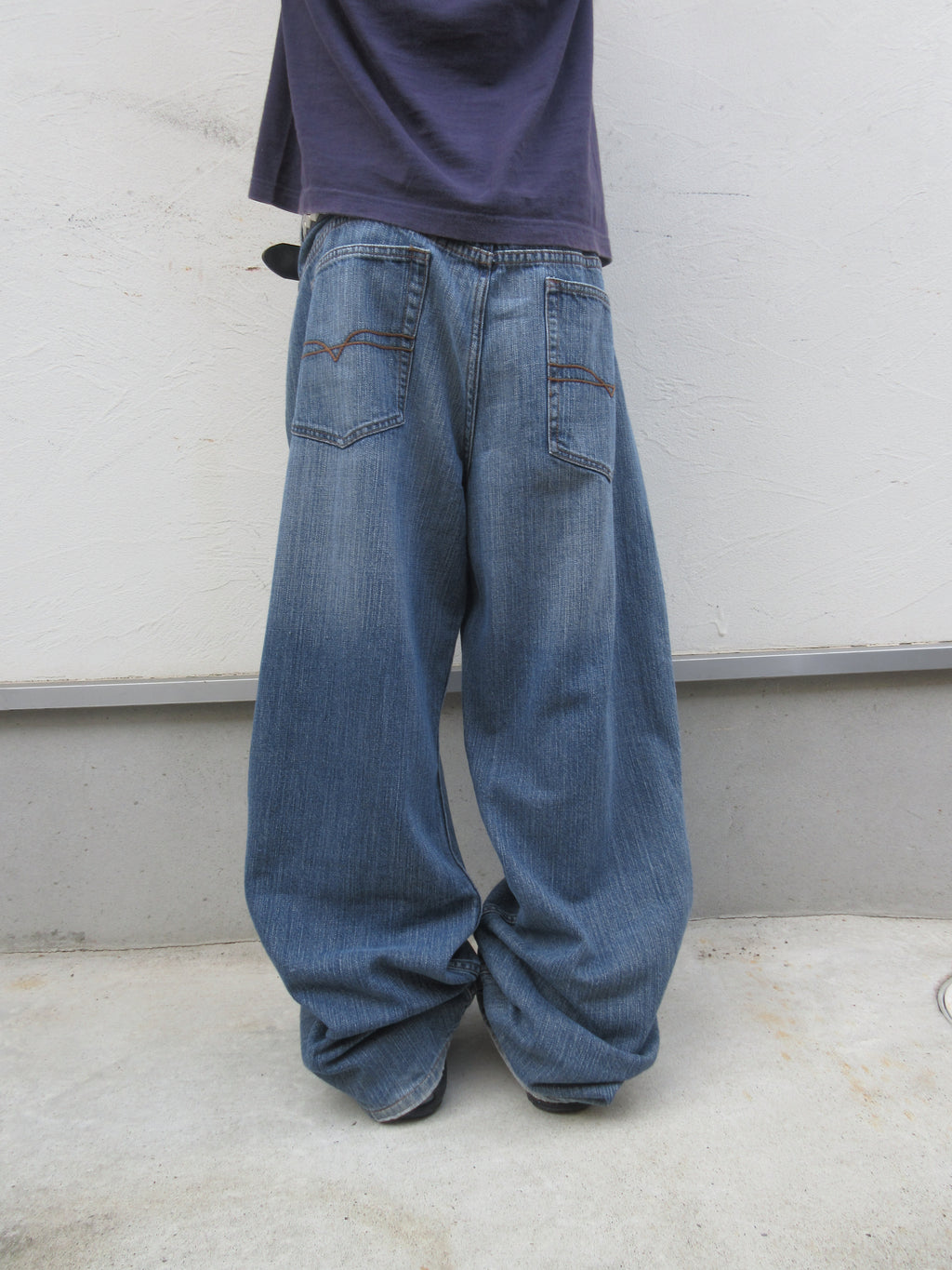 00s Anchor Blue LOOSE Denim