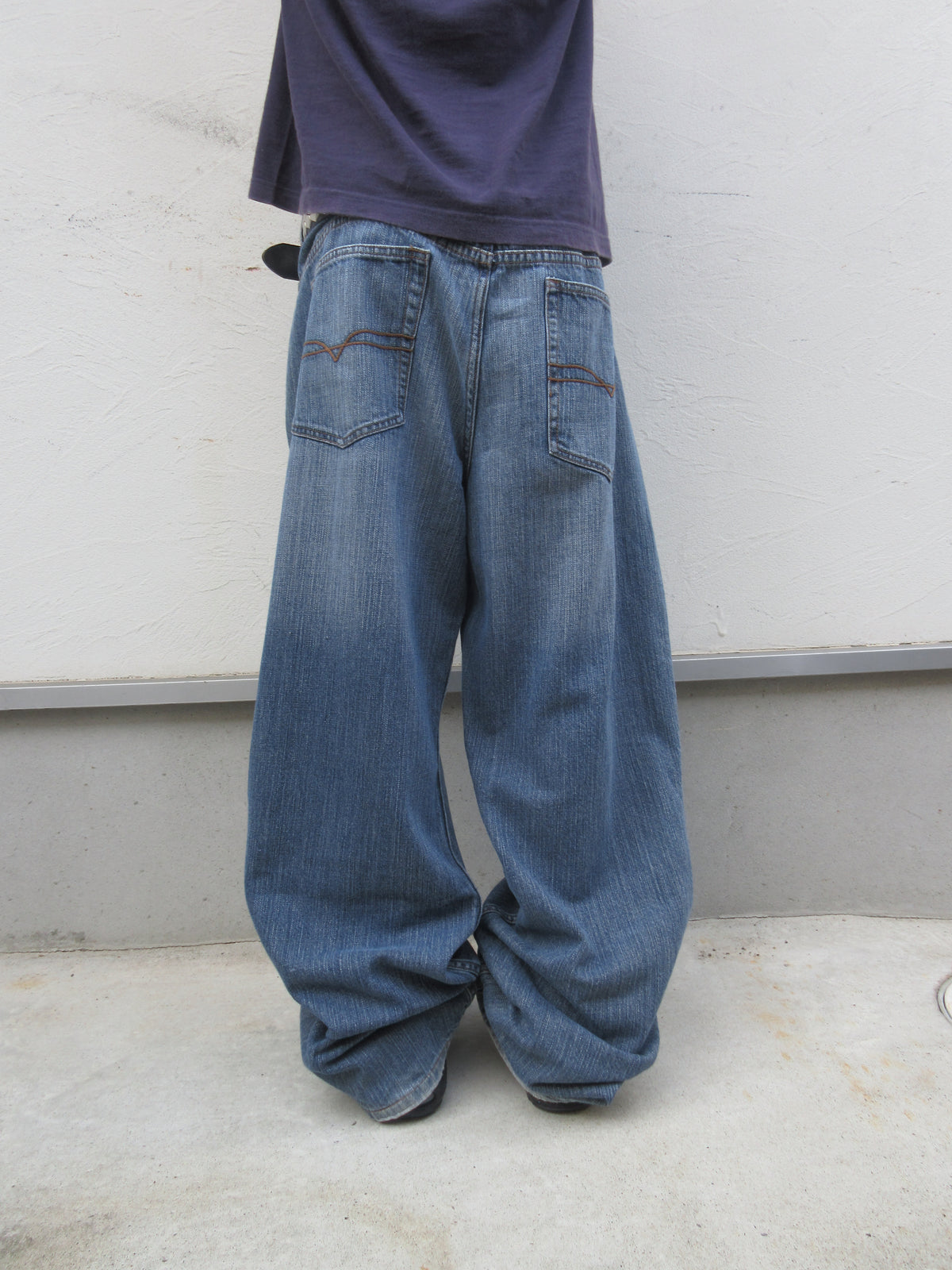 00s Anchor Blue LOOSE Denim