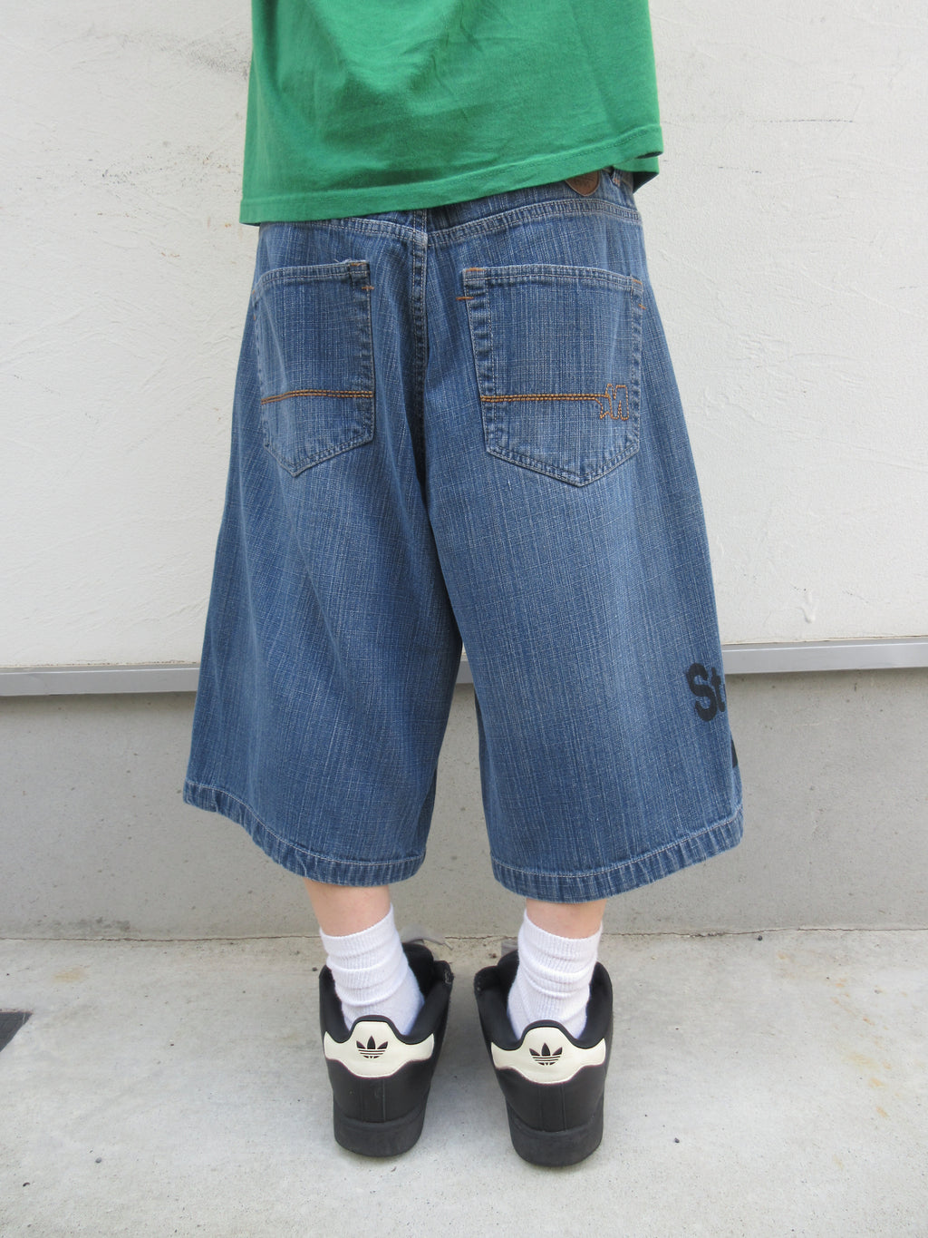90~00s MECCA × ANRGRNY Super Baggy Denim Shorts