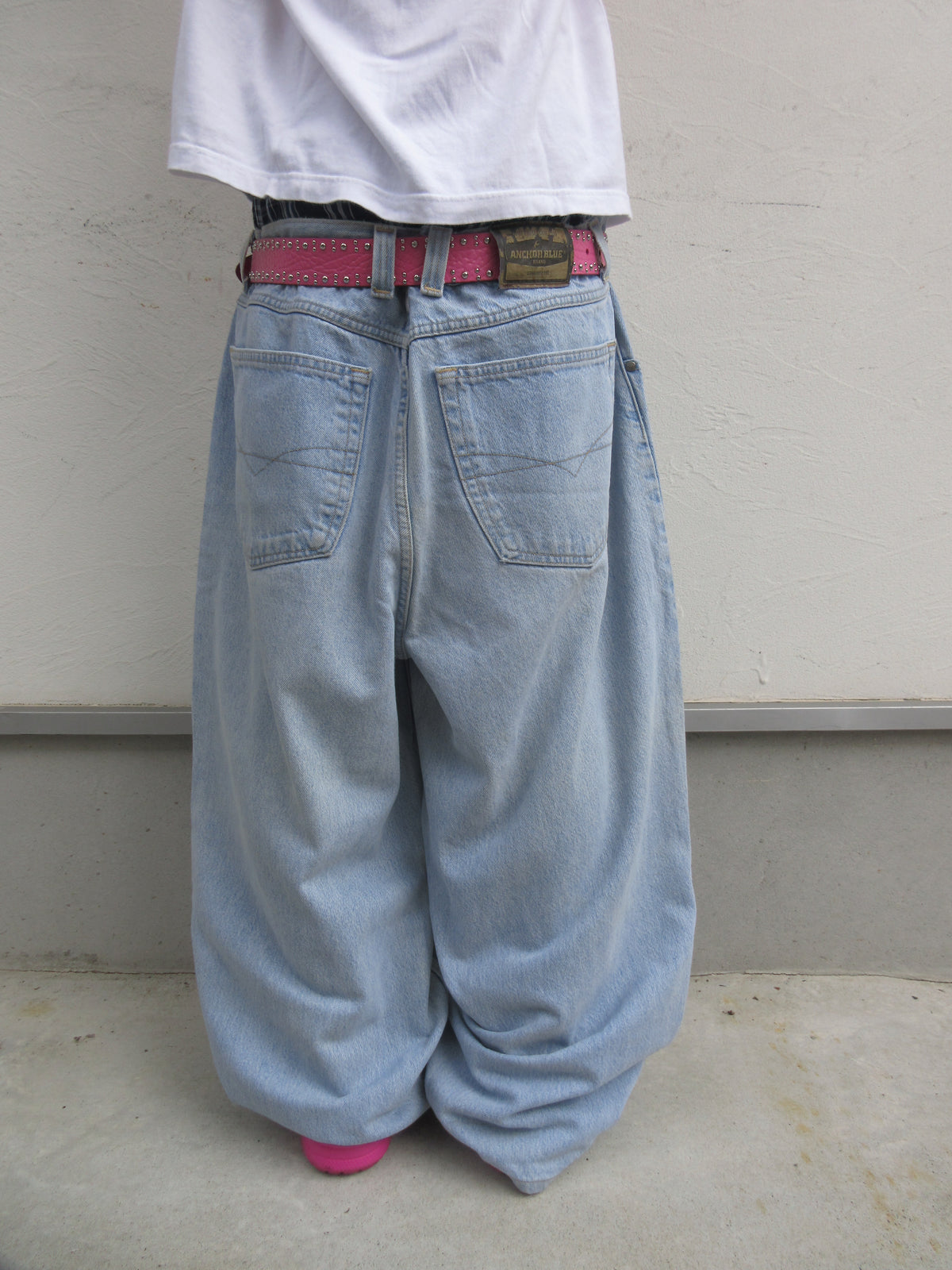 00s Anchor Blue BEYOND BAGGY Denim