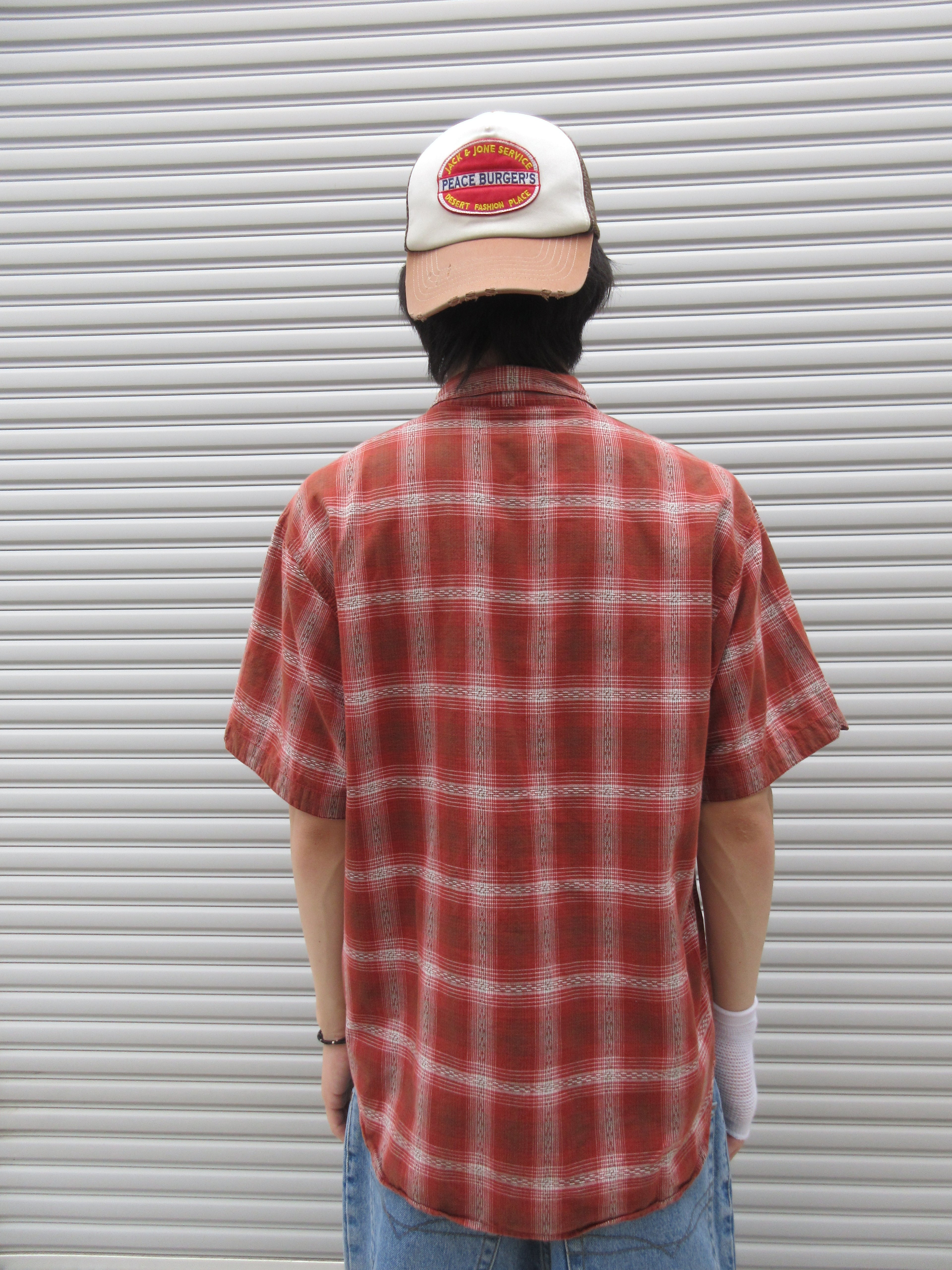 00s QUIKSILVER Check S/S Shirts