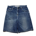 90~00s Anchor Blue BAGGY Jorts