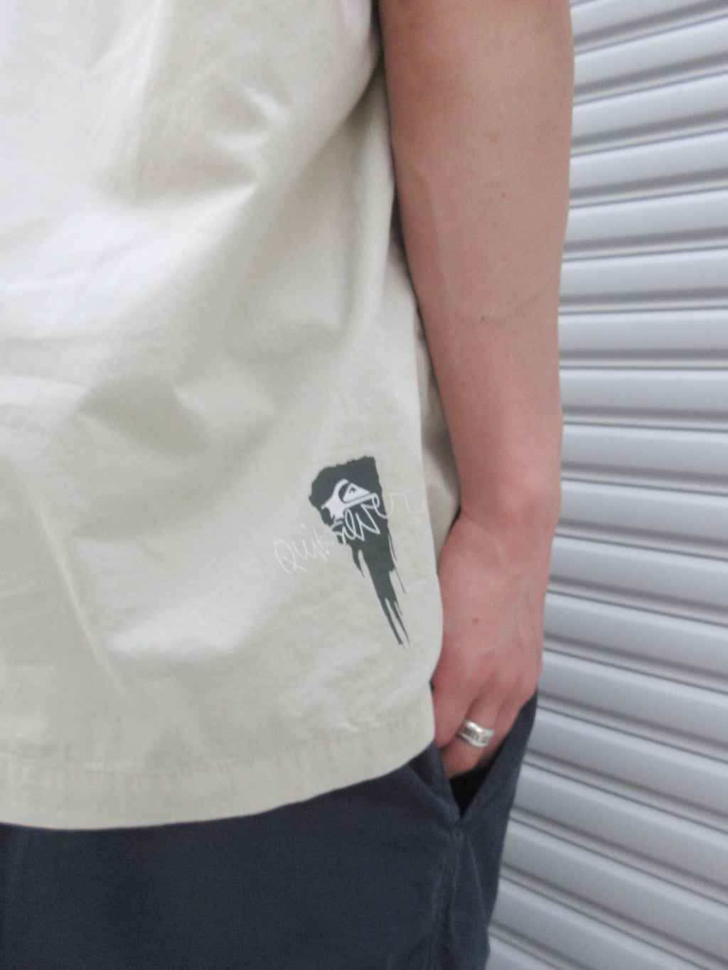 00s QUIKSILVER Design S/S Shirts