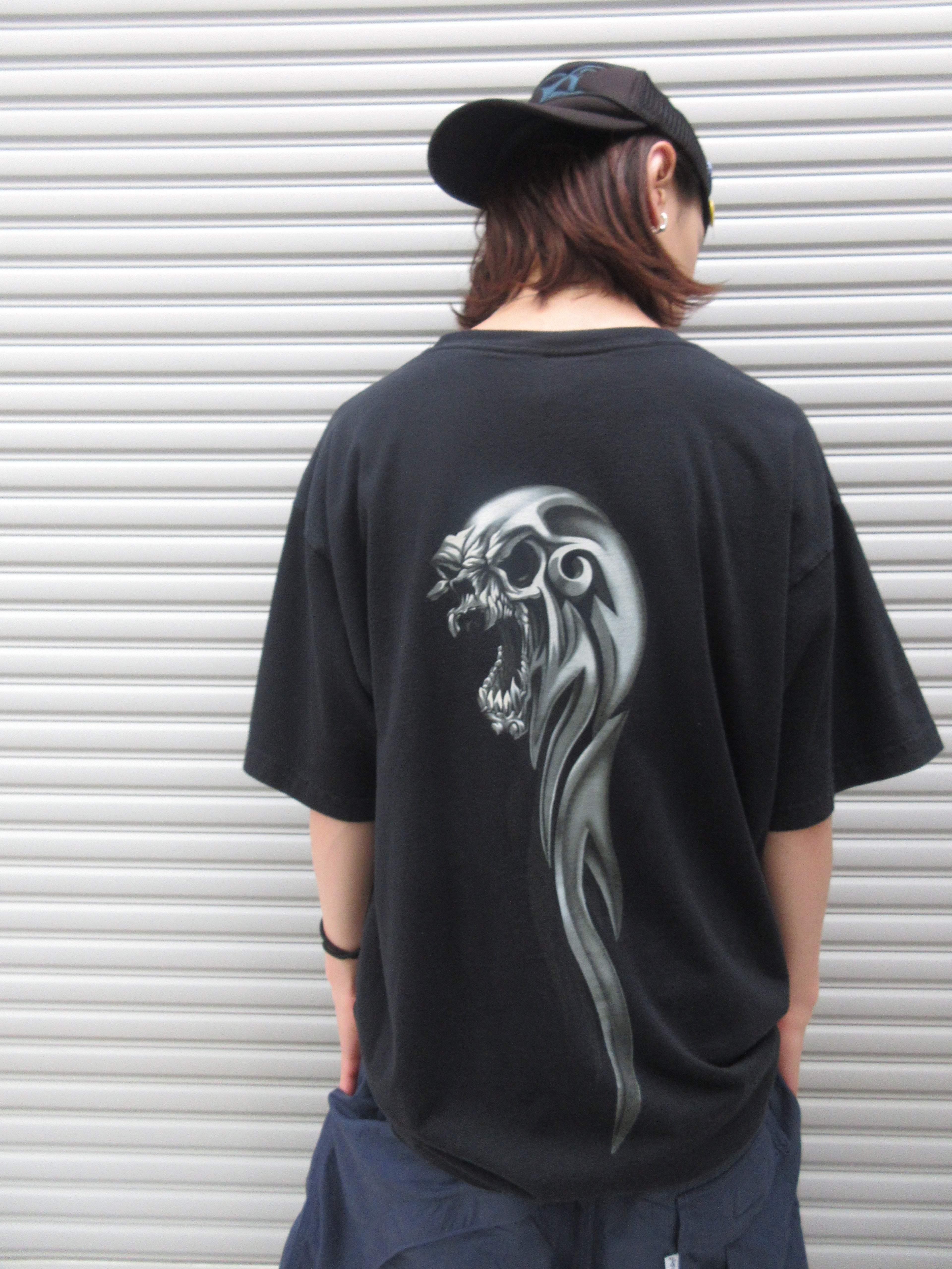00s JNCO JEANS Skull Logo Graphic Tee
