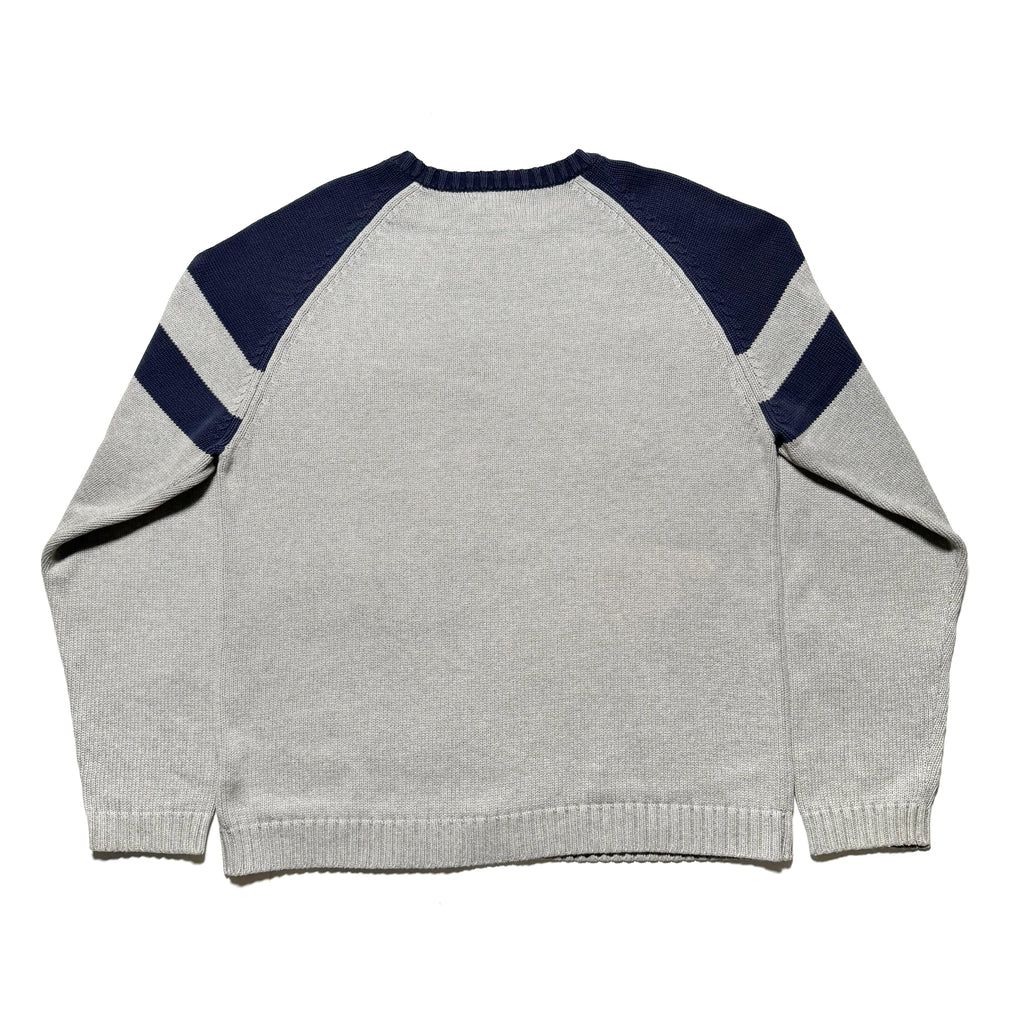 00s GUESS Design Two-tone Knit Sweater