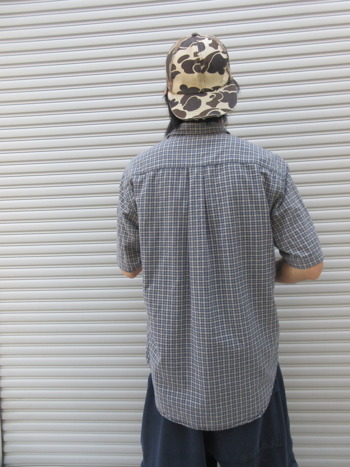 00s OLD NAVY Check S/S Shirts