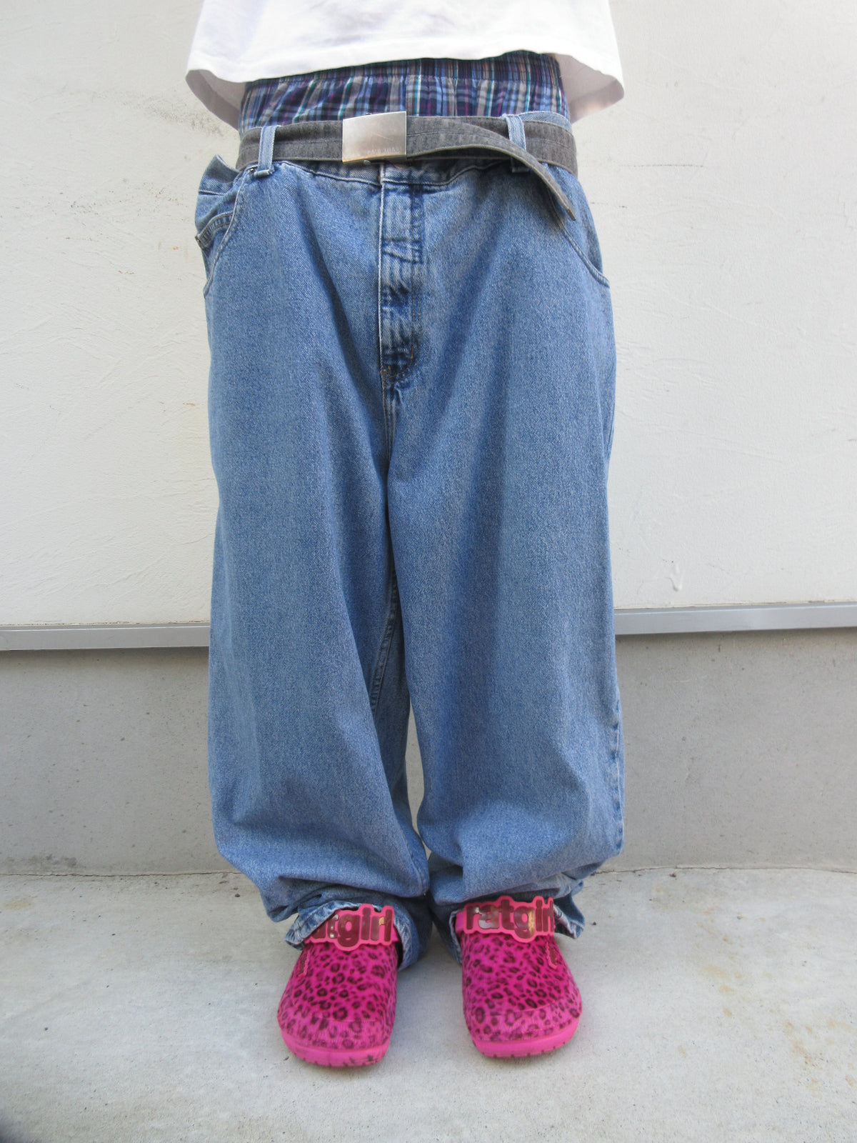 00s Anchor Blue ORIGINAL Baggy Denim
