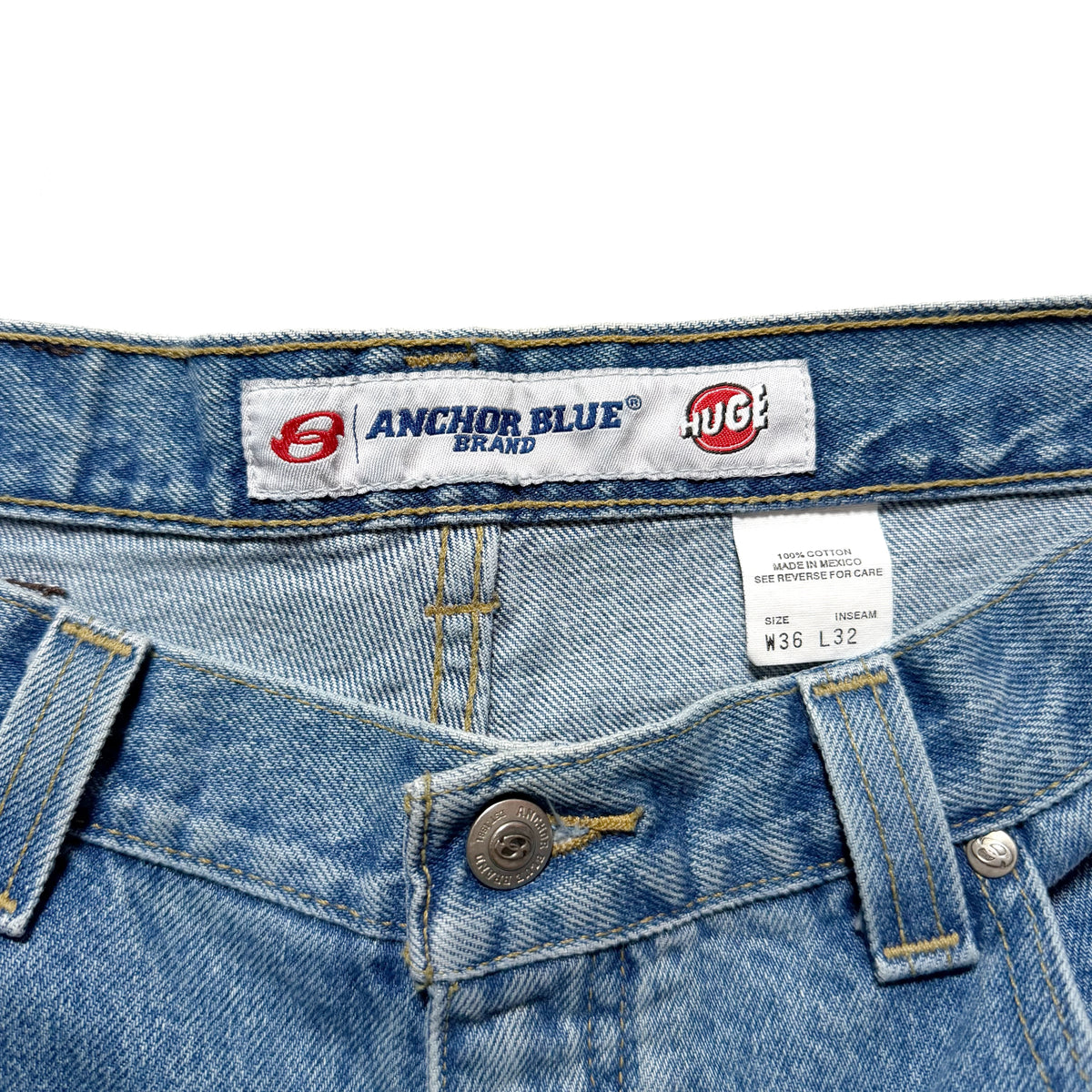 00s Anchor Blue HUGE Denim