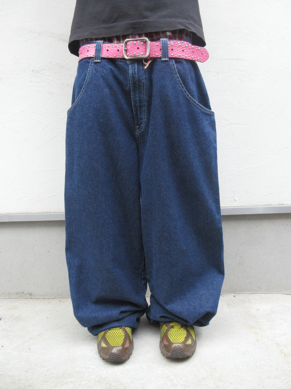 90~00s JNCO JEANS Logo Embroidered Hyper Baggy Denim