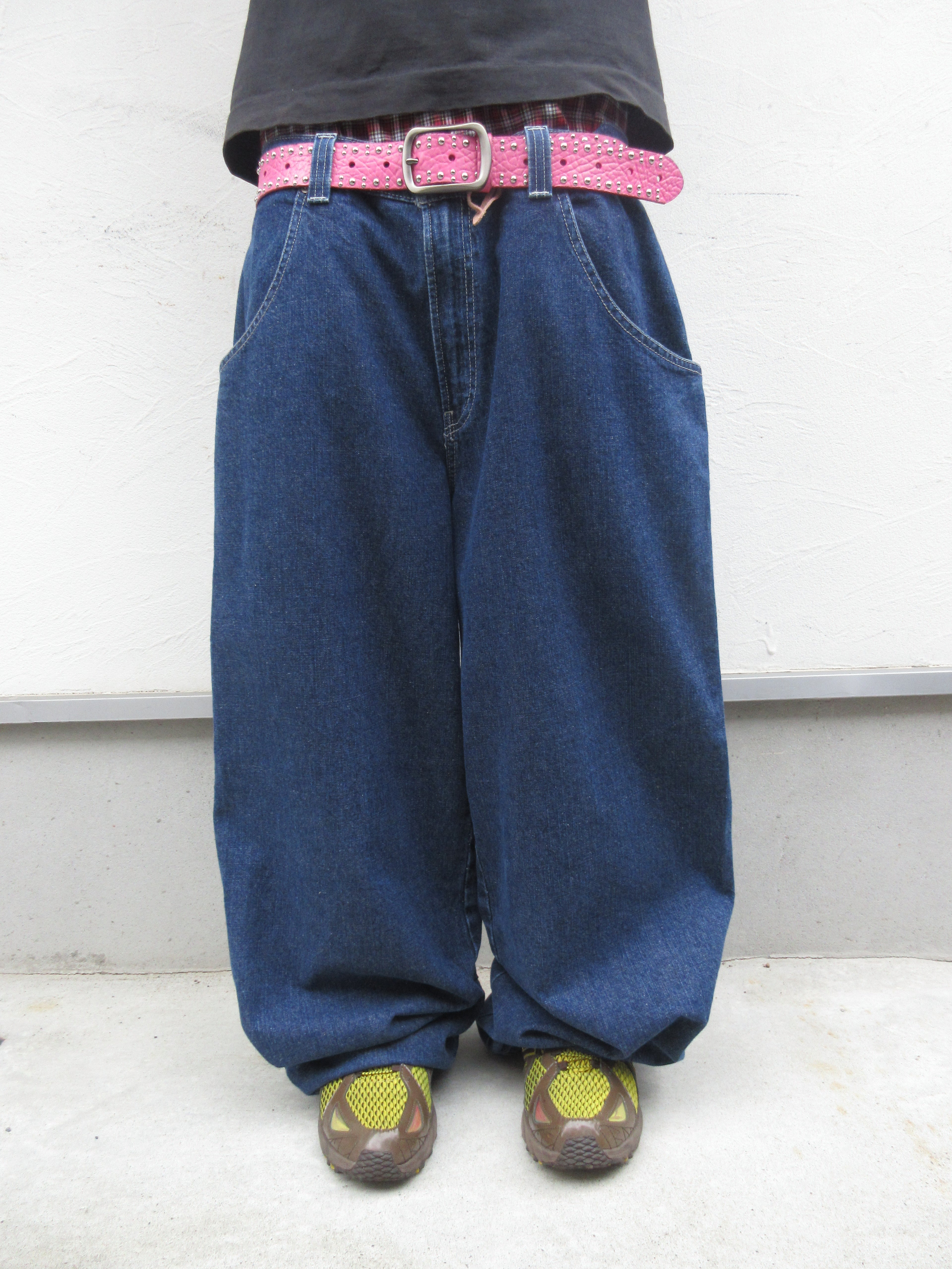 90~00s JNCO JEANS Logo Embroidered Hyper Baggy Denim