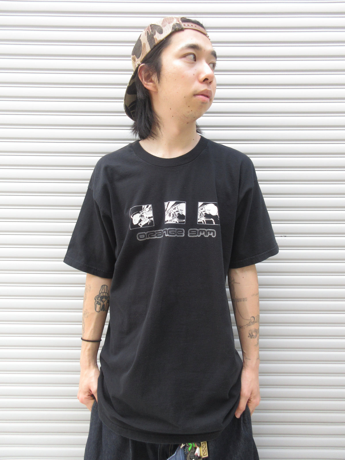 90~00s ORANGE 9mm Graphic Tee