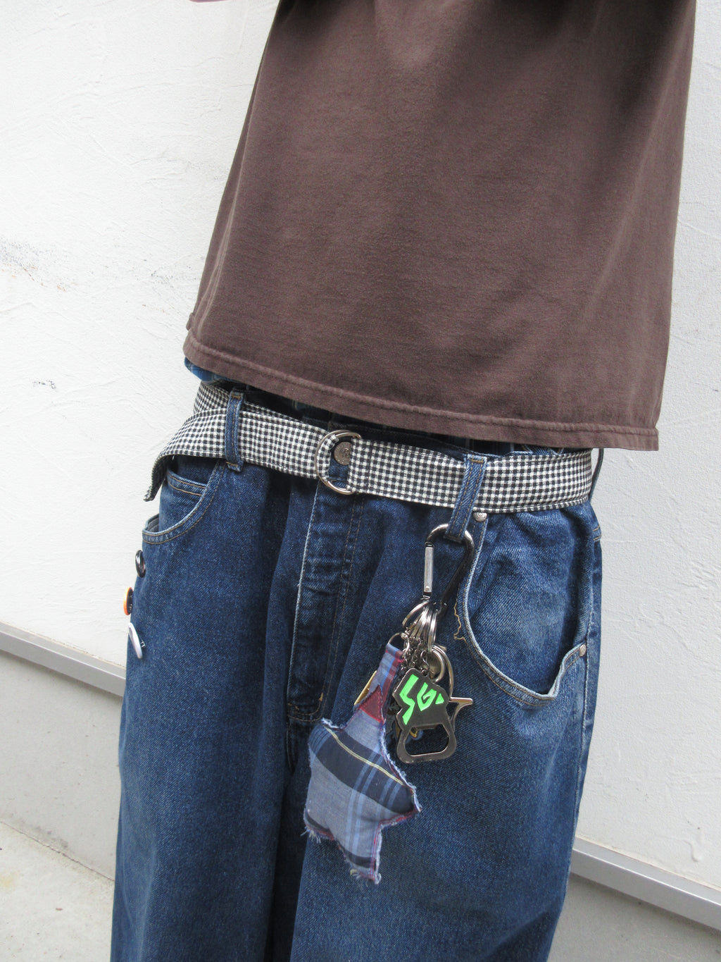 90~00s BBC Check Belt
