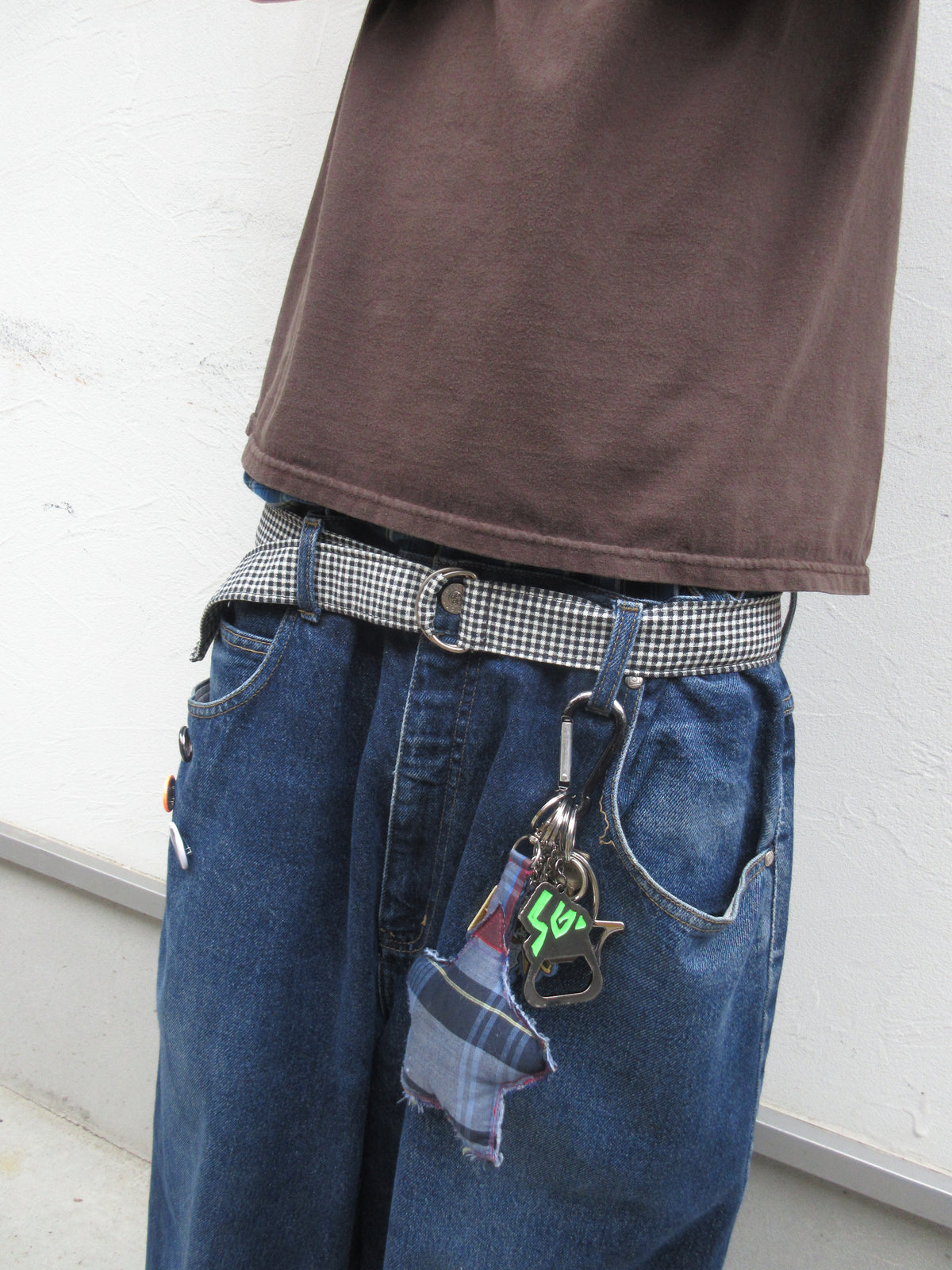 90~00s BBC Check Belt