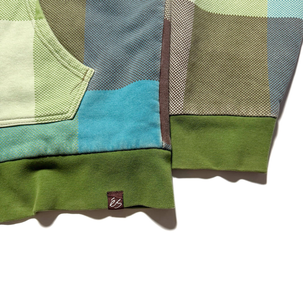 00s ES Design Check Zip-up Hoodie