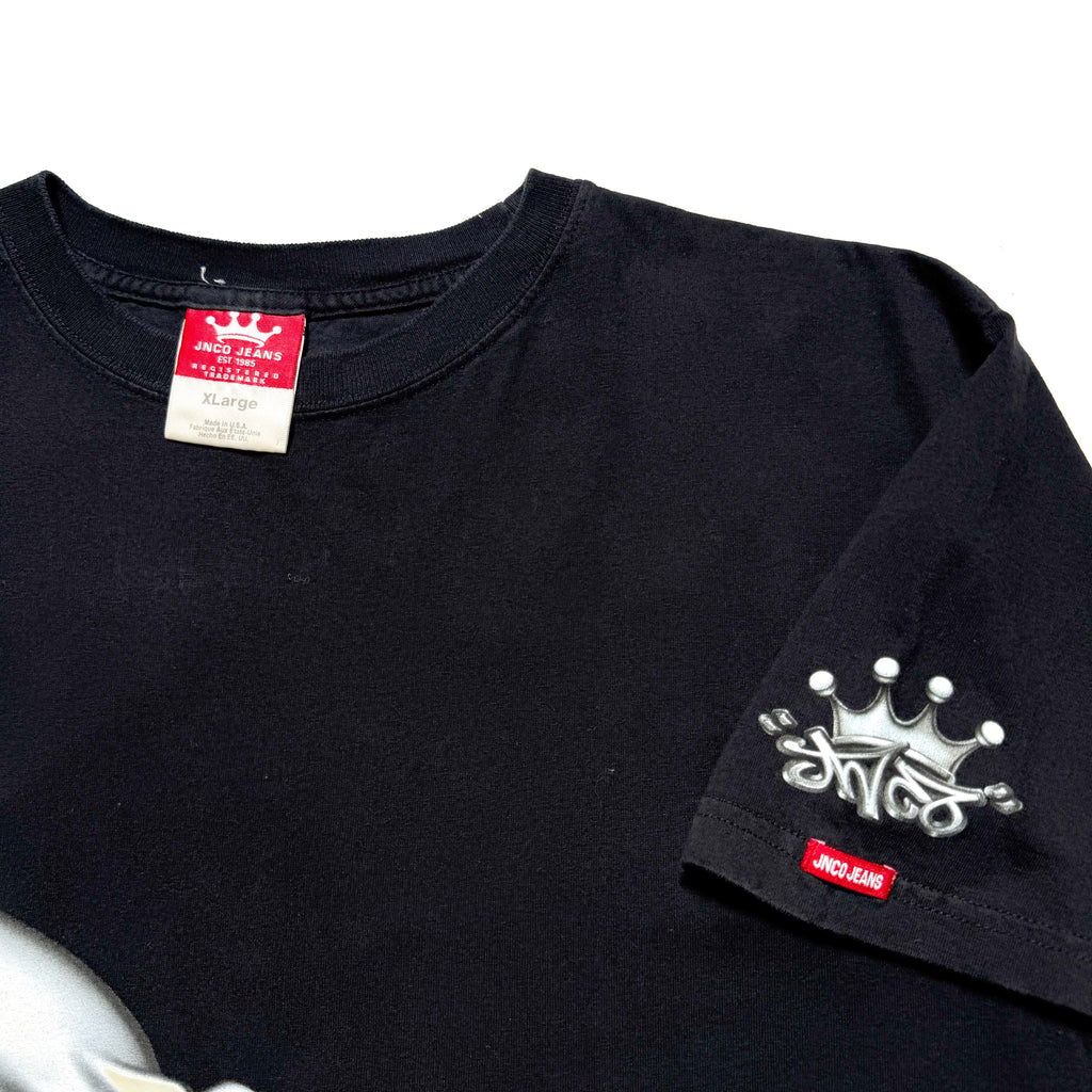 00s JNCO JEANS Skull Logo Graphic Tee