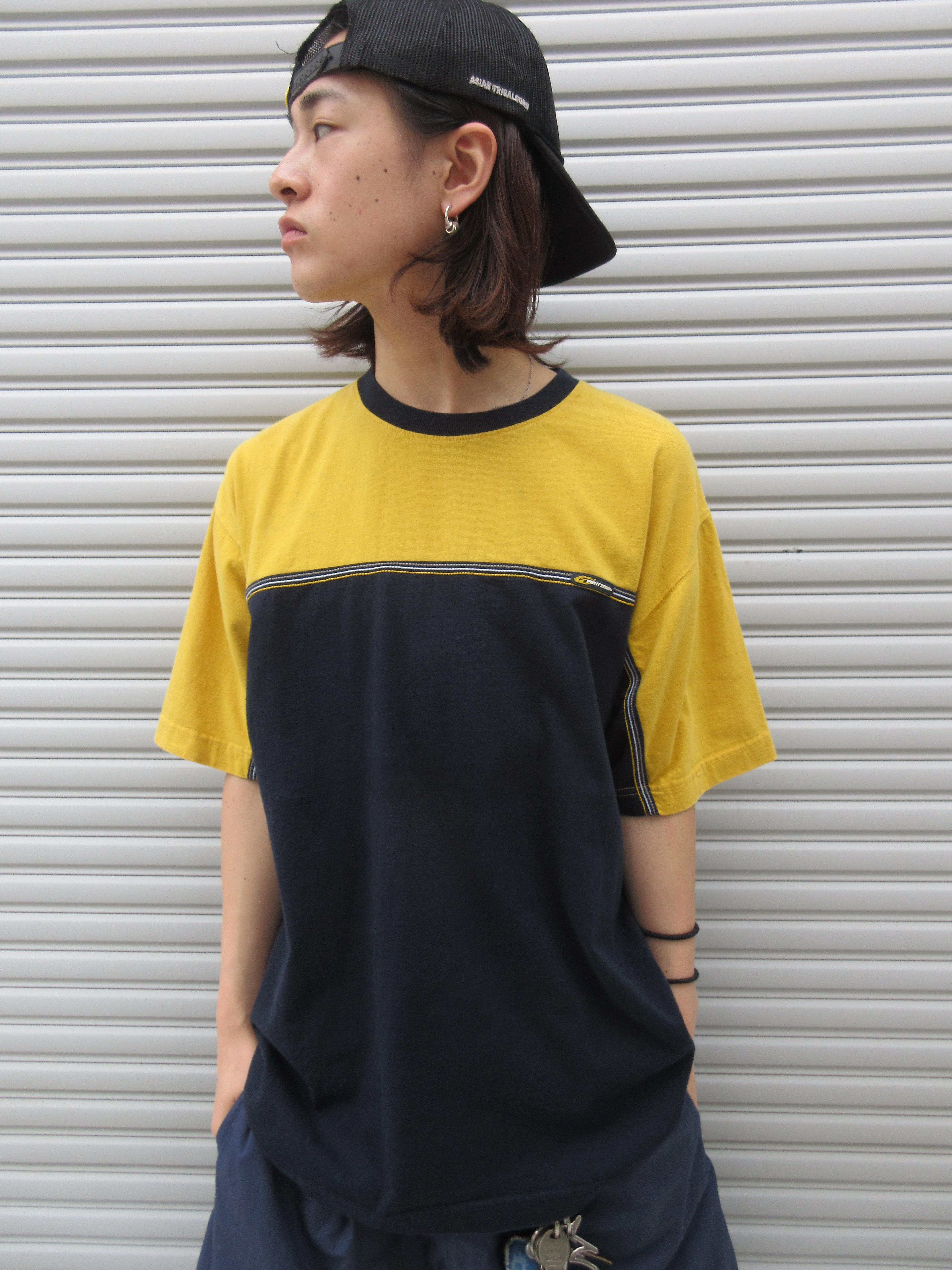00s POINT ZERO Two-tone Lining Tee