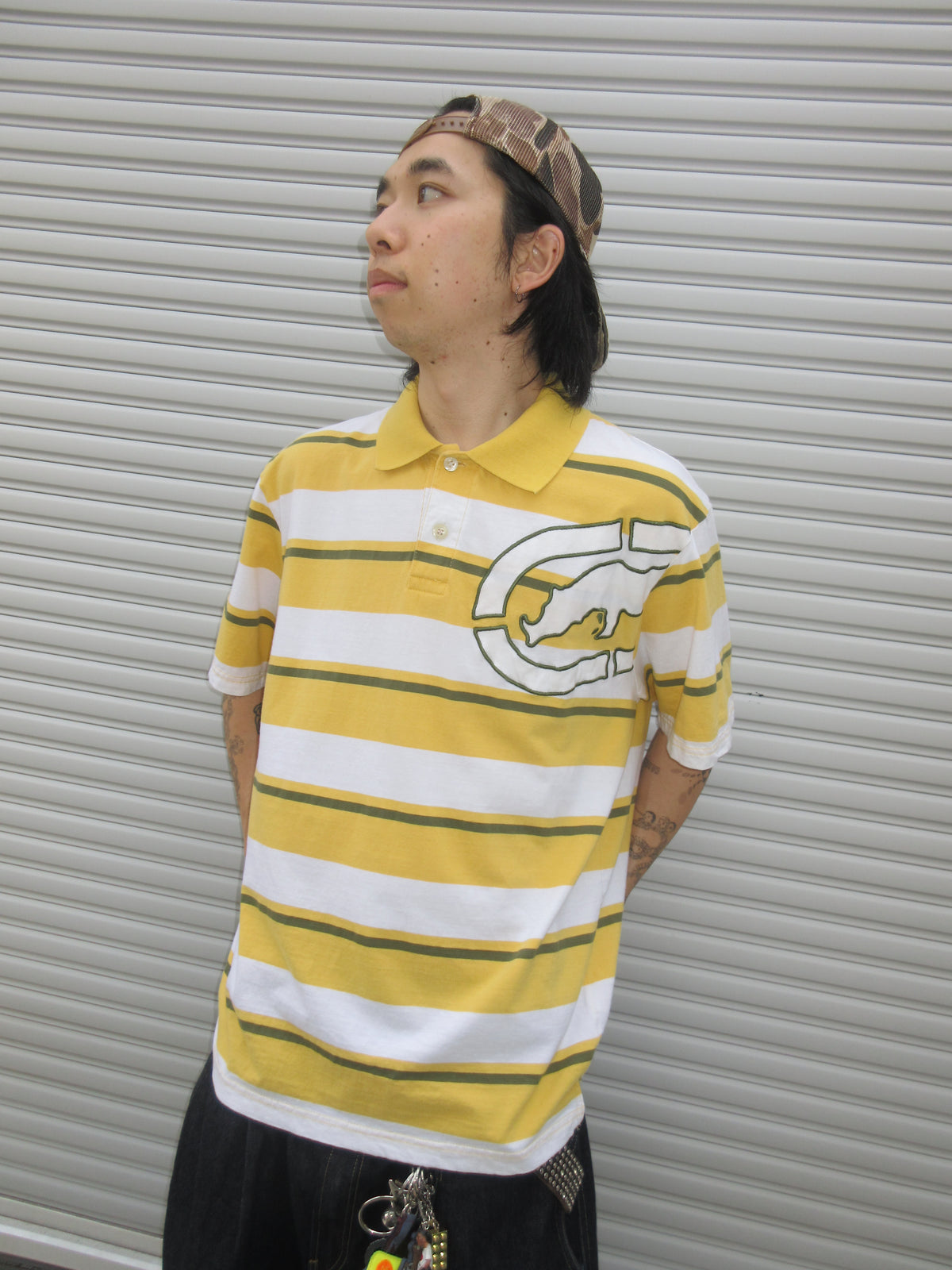 00s ECKO Border Polo Shirts