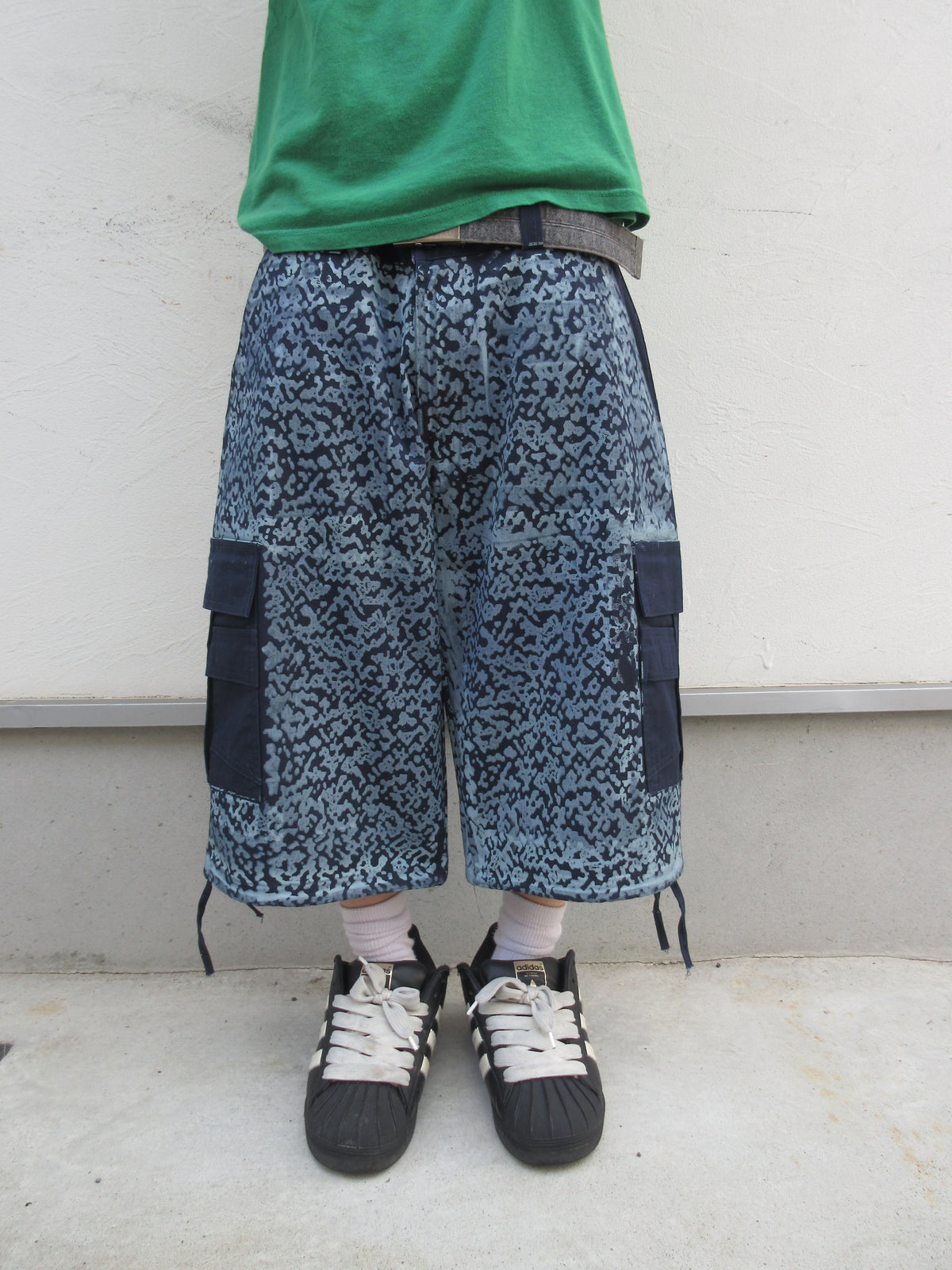 00s BTL × ANRGRNY Super Baggy Cargo Shorts