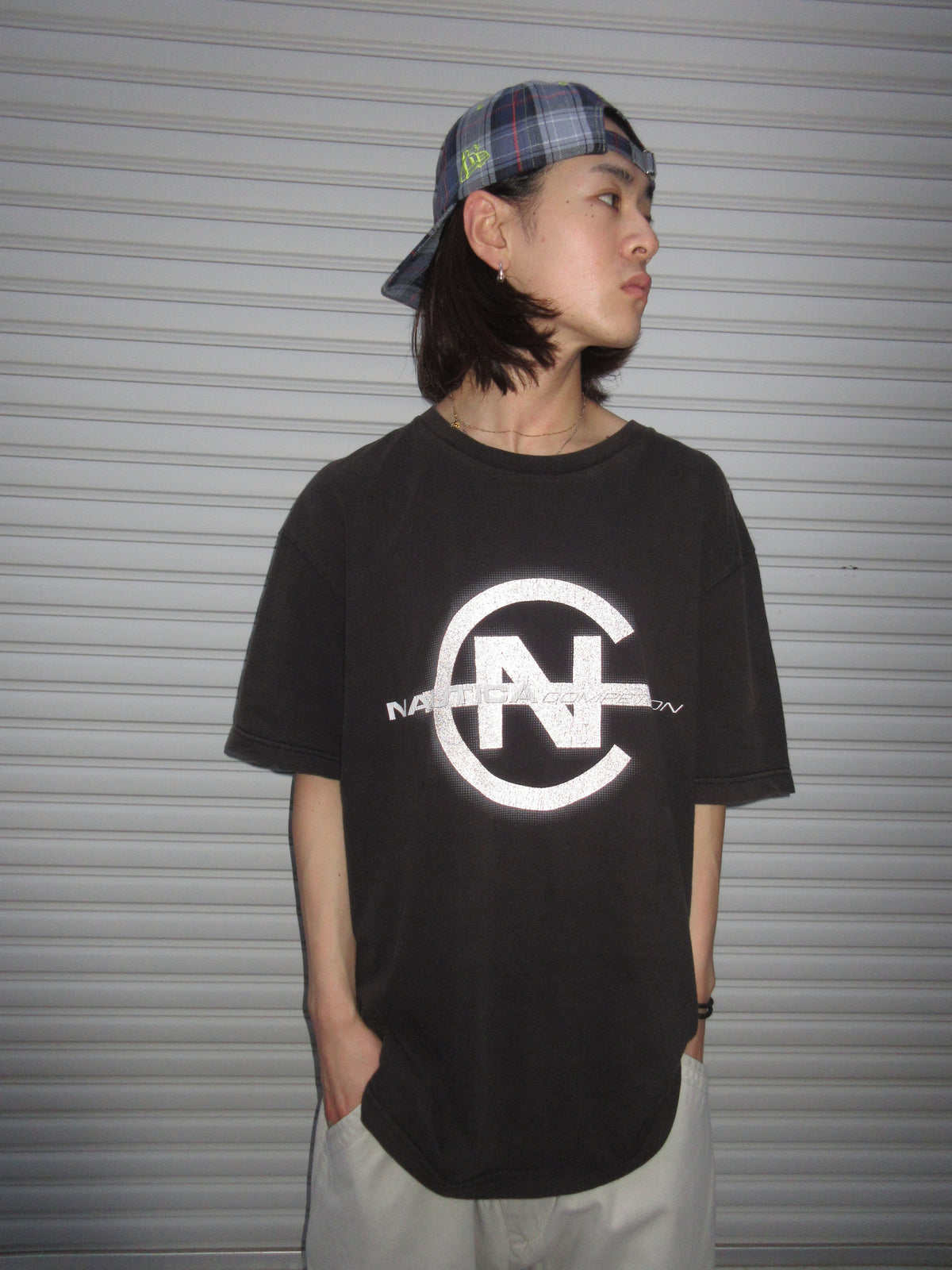 00s NAUTICA COMPETITION Logo Graphic Tee