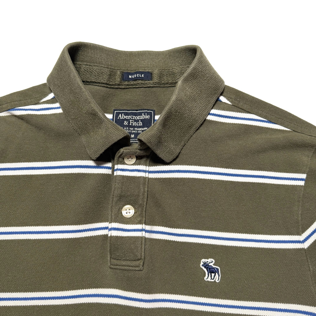 00s Abercrombie&Fitch Border Polo Shirts