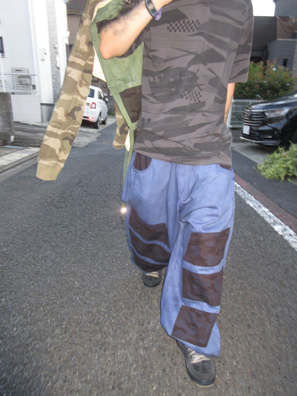 Pigment Dyed Greeny Original Baggy Jeans