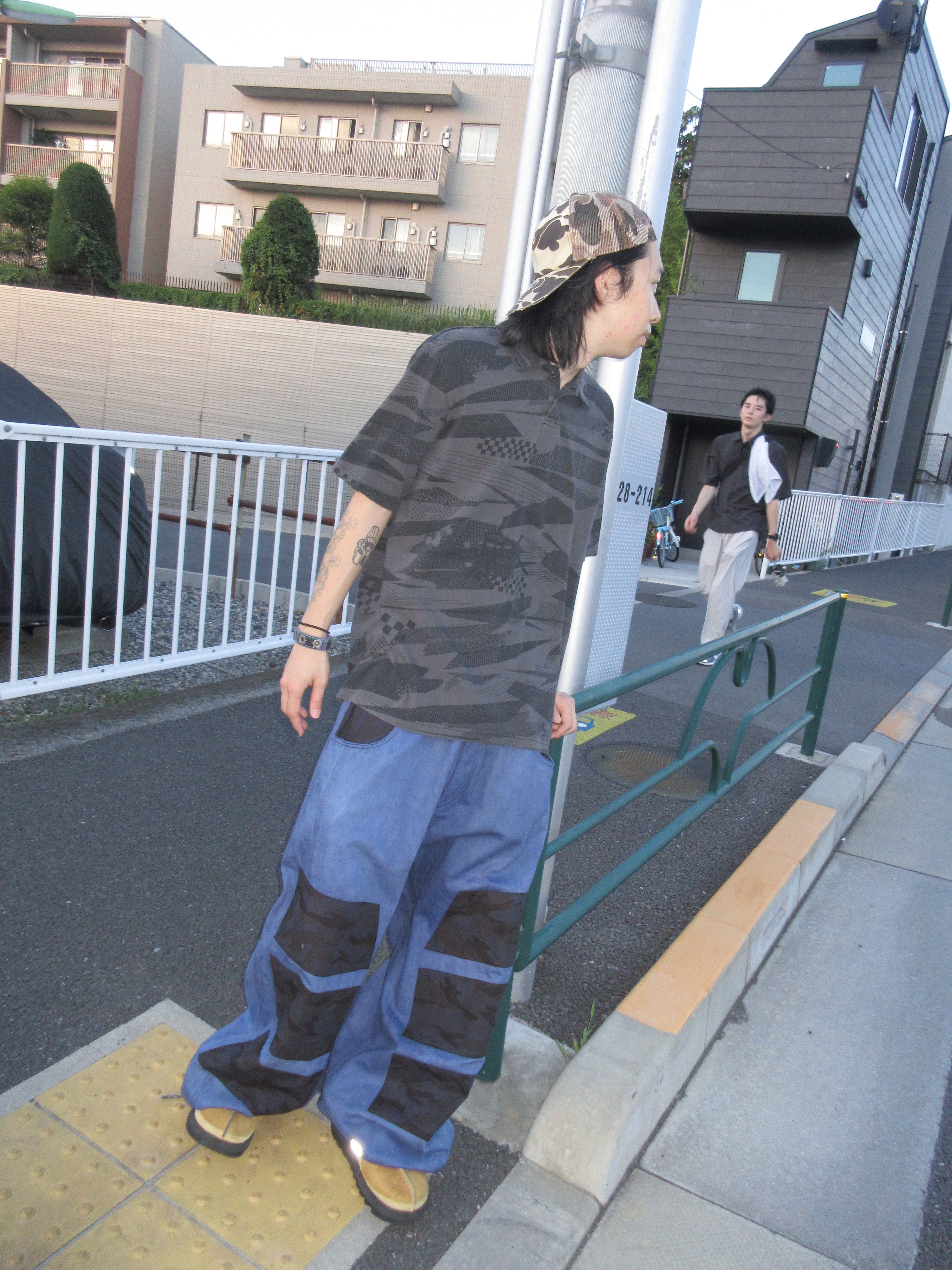 Pigment Dyed Greeny Original Baggy Jeans
